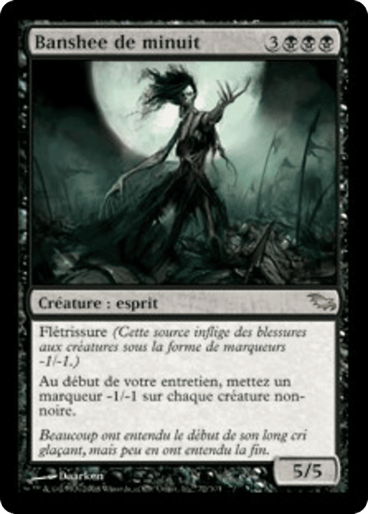 Banshee de minuit — Shadowmoor — Magic: The Gathering