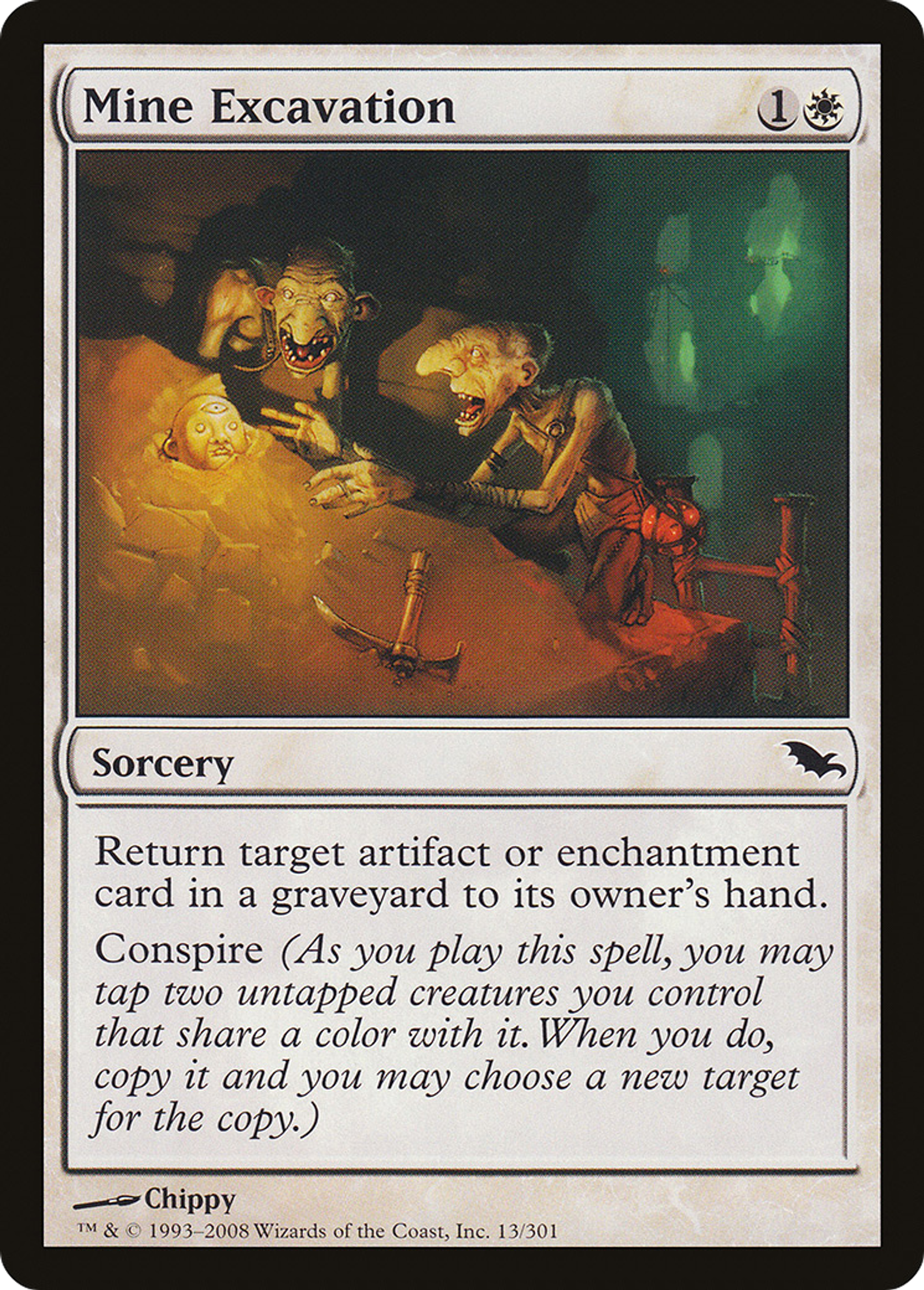 Mine Excavation — Shadowmoor — Magic: The Gathering