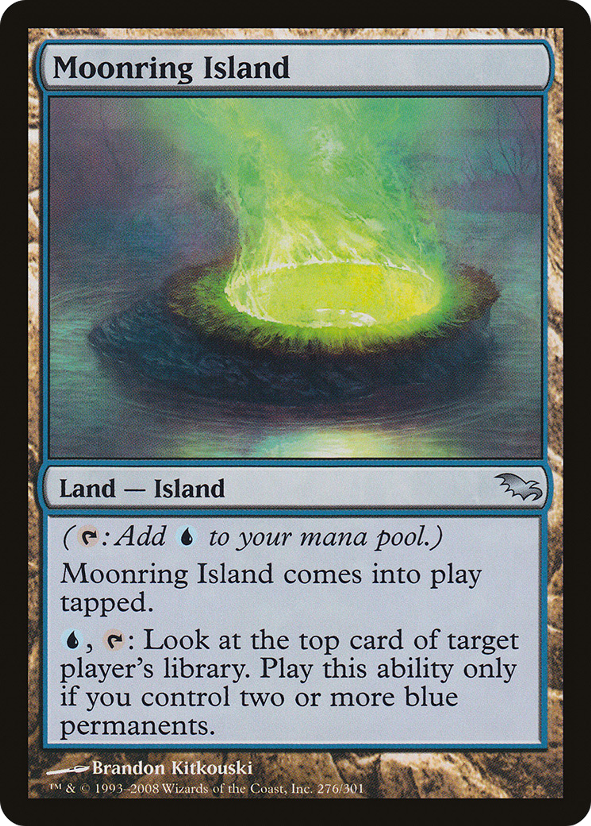 Moonring Island — Shadowmoor — Magic: The Gathering