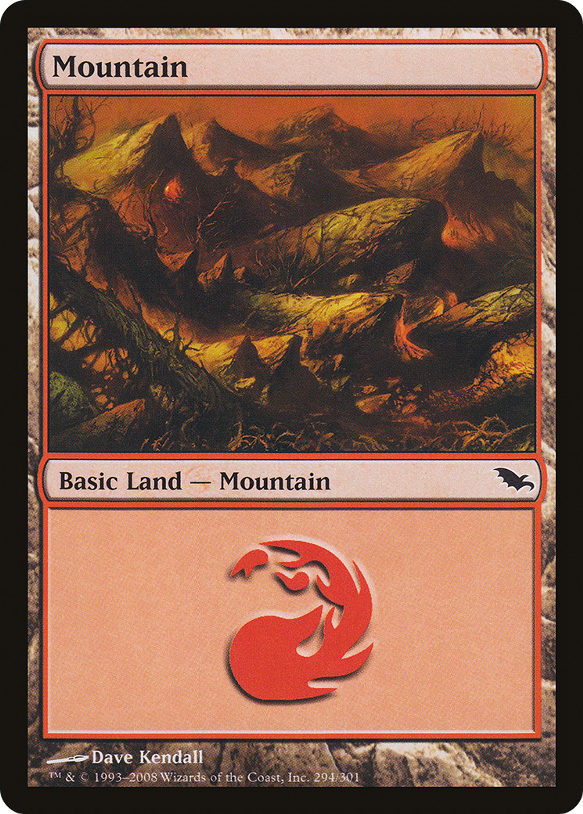 Mountain — Shadowmoor — Magic: The Gathering