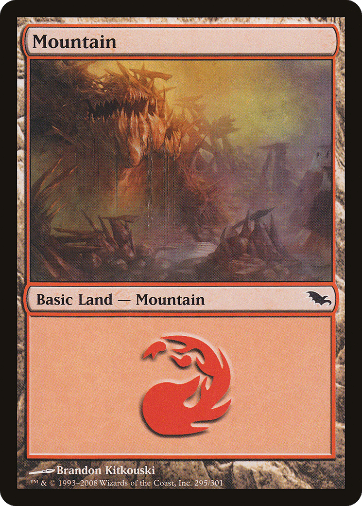 Mountain — Shadowmoor — Magic: The Gathering