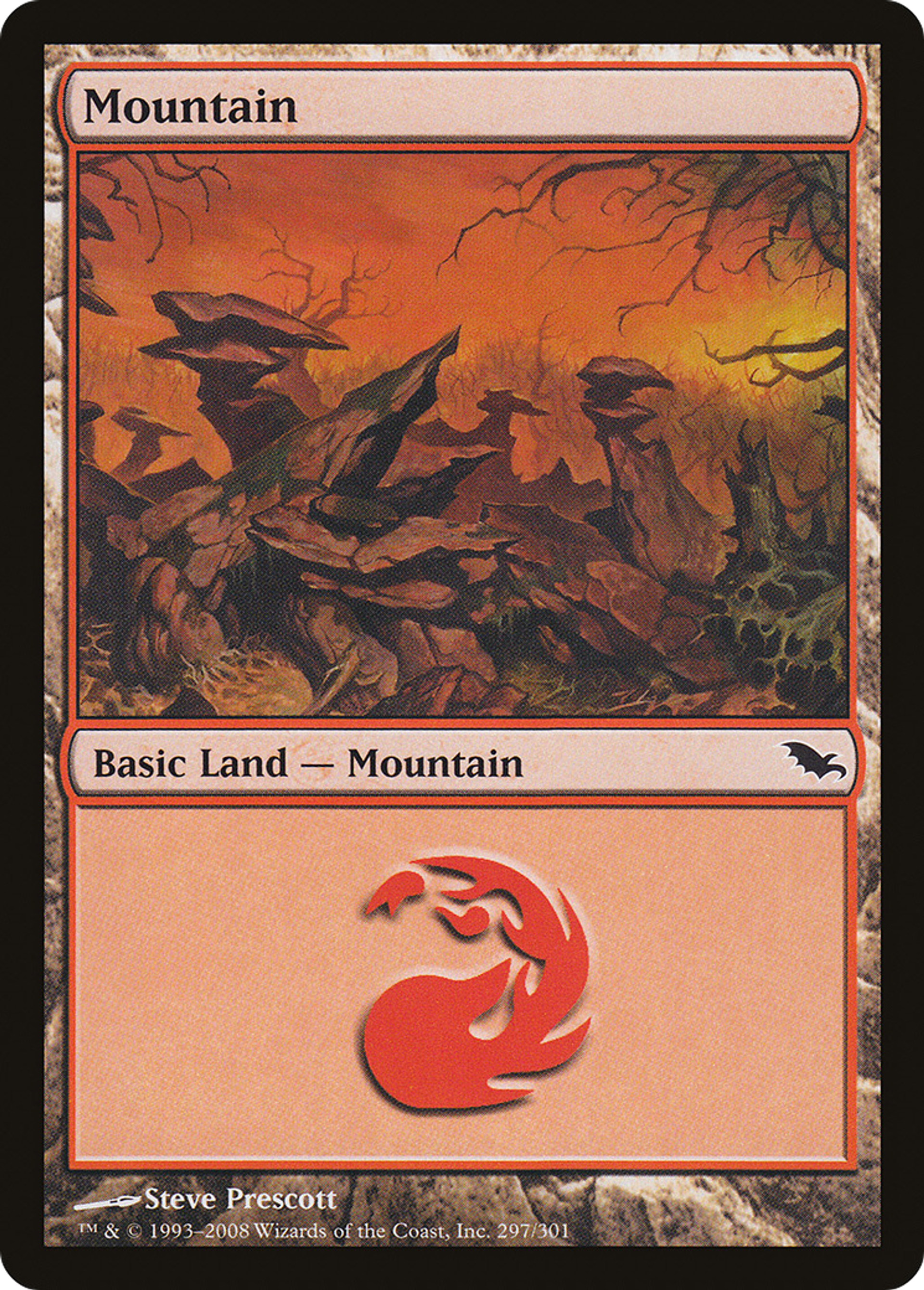 Mountain — Shadowmoor — Magic: The Gathering