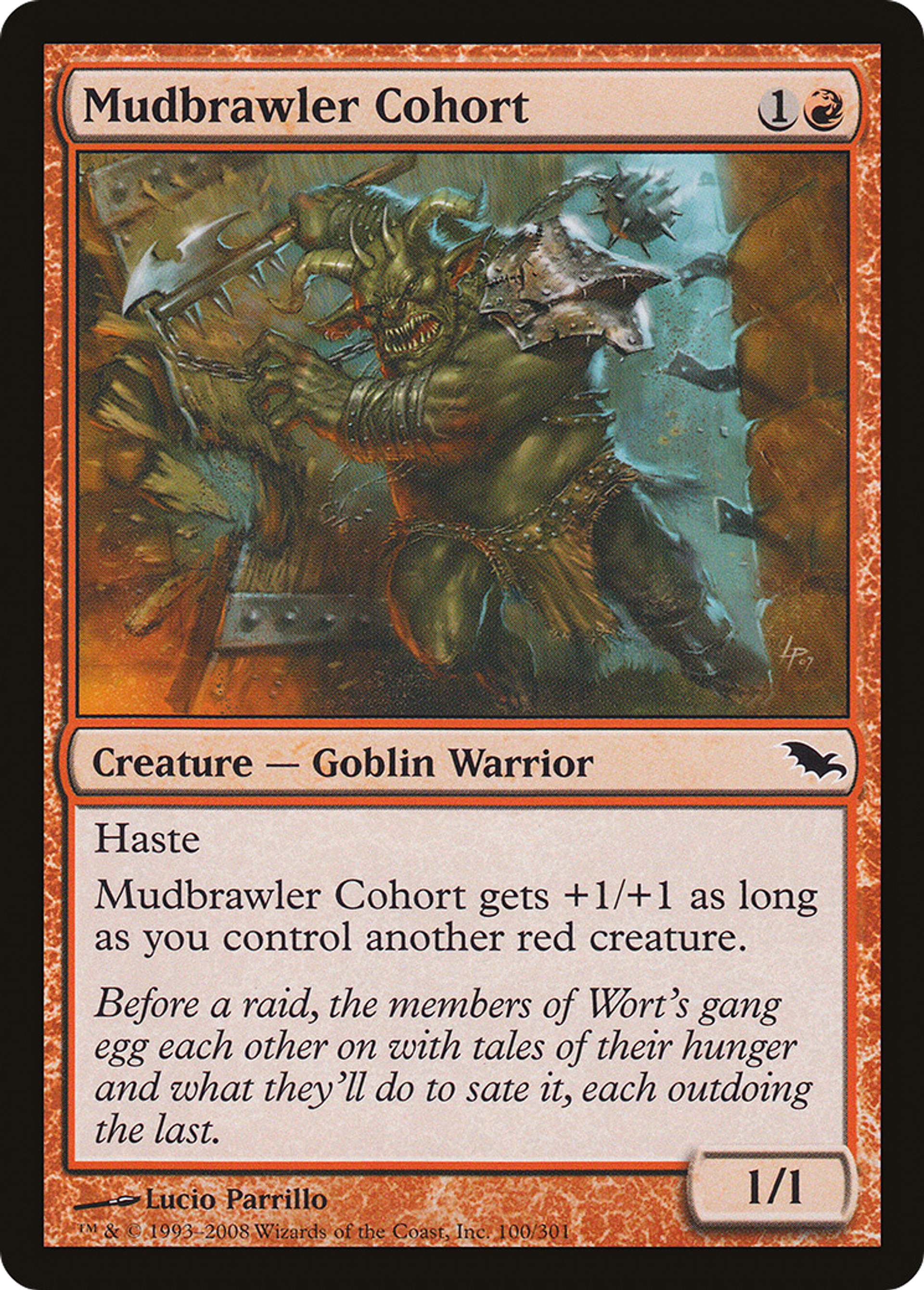 Mudbrawler Cohort — Shadowmoor — Magic: The Gathering