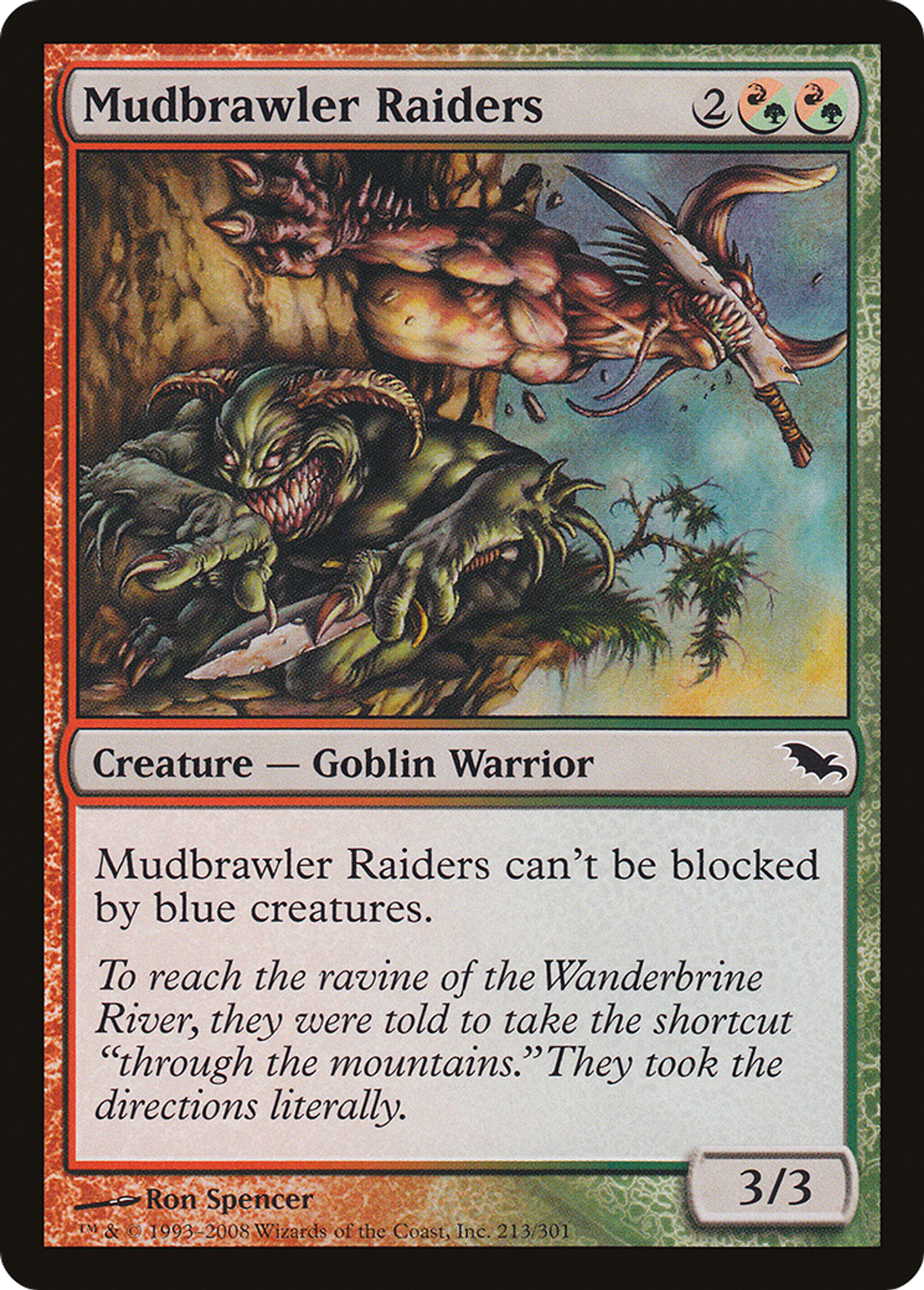 Mudbrawler Raiders — Shadowmoor — Magic: The Gathering