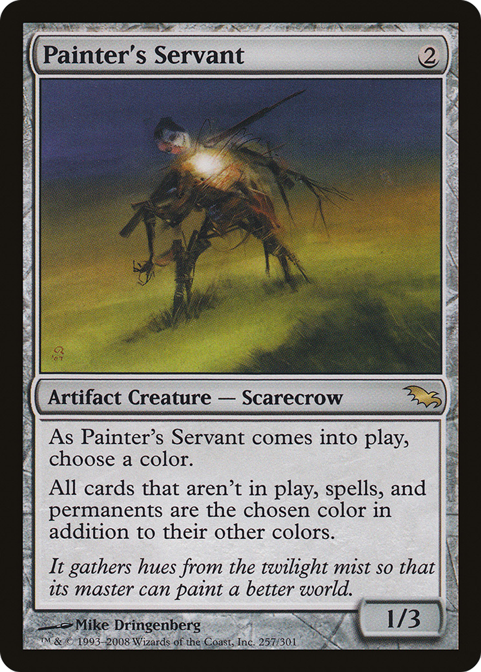 Painter's Servant — Shadowmoor — Magic: The Gathering