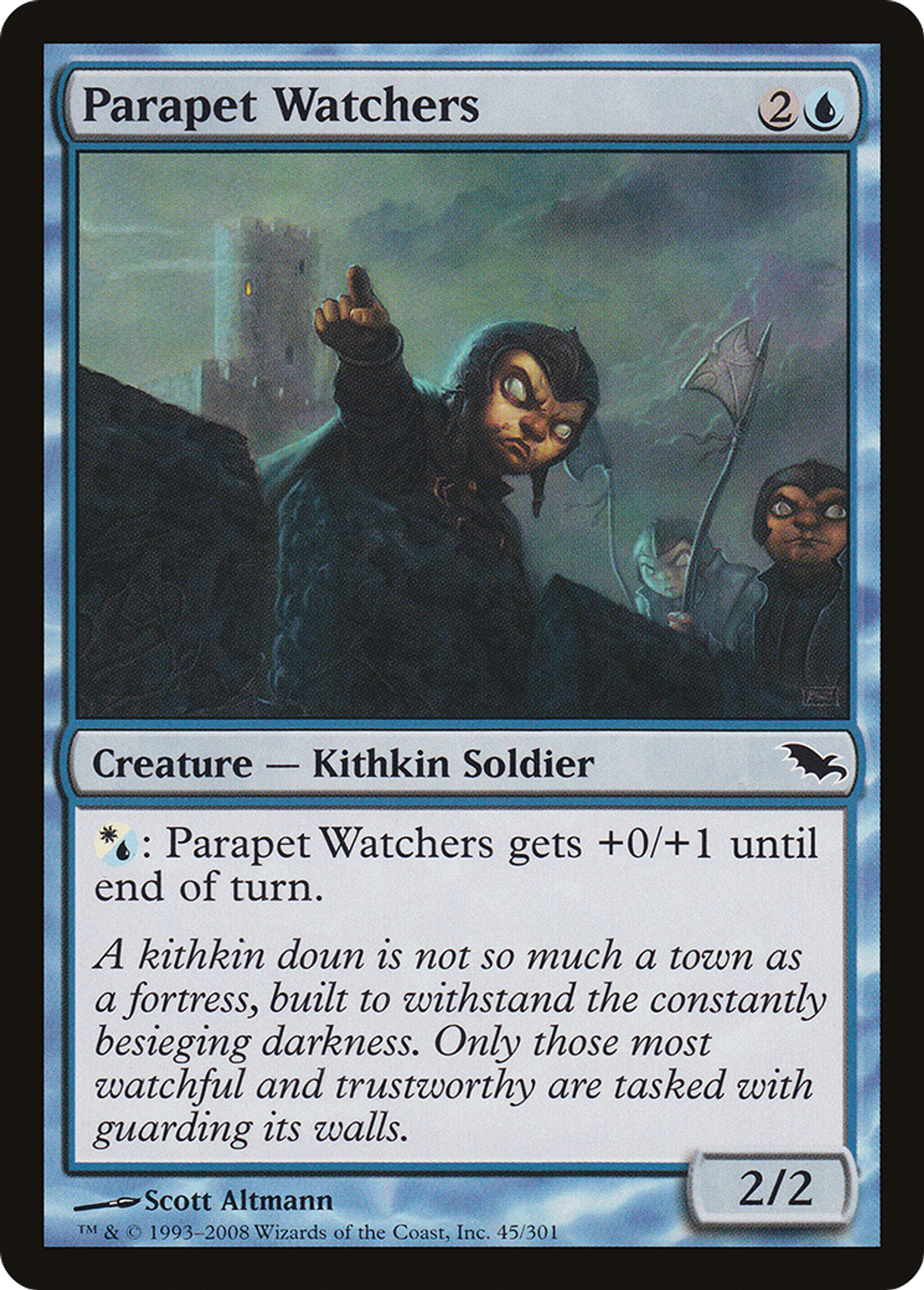 Parapet Watchers — Shadowmoor — Magic: The Gathering