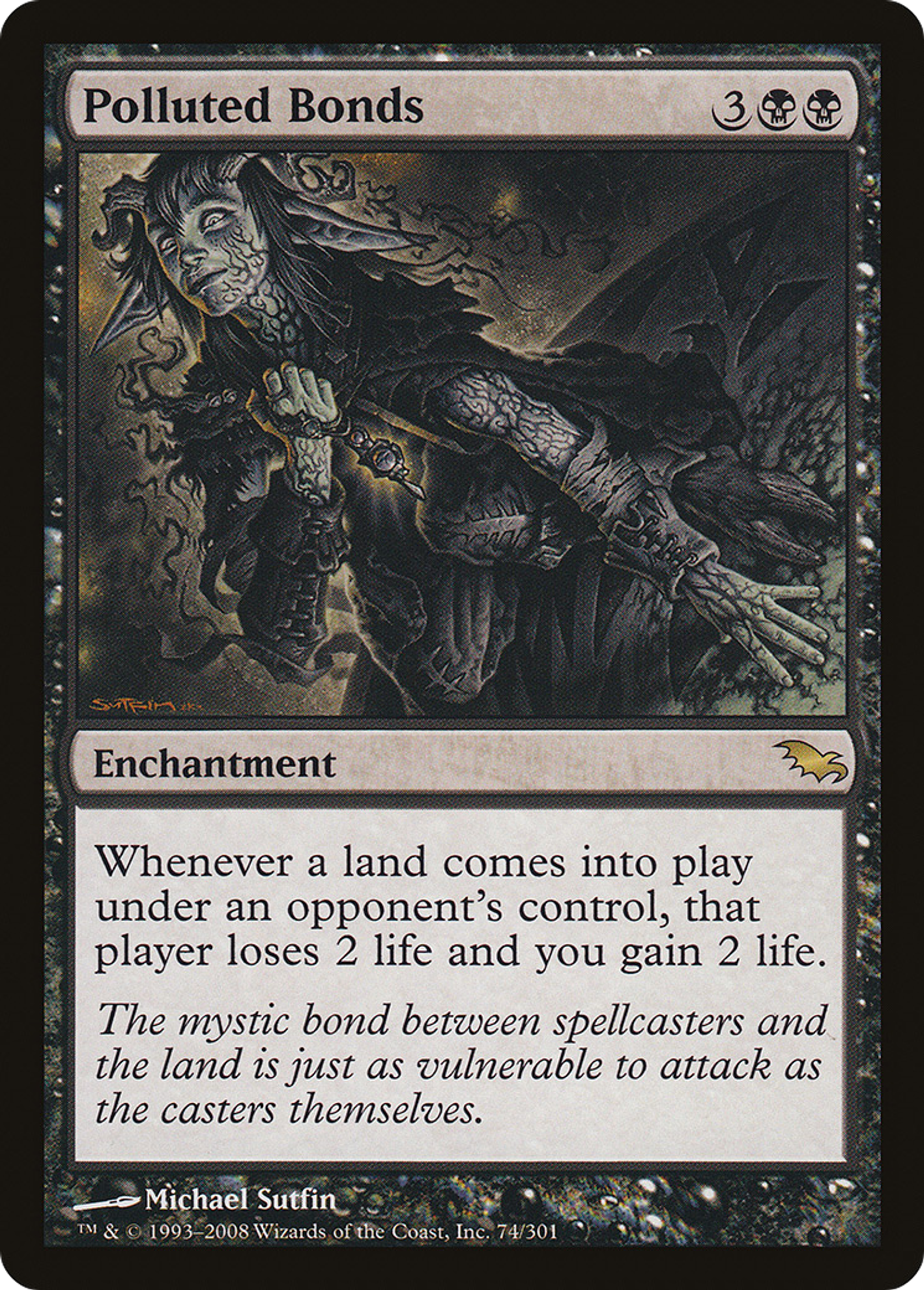 Polluted Bonds — Shadowmoor — Magic: The Gathering