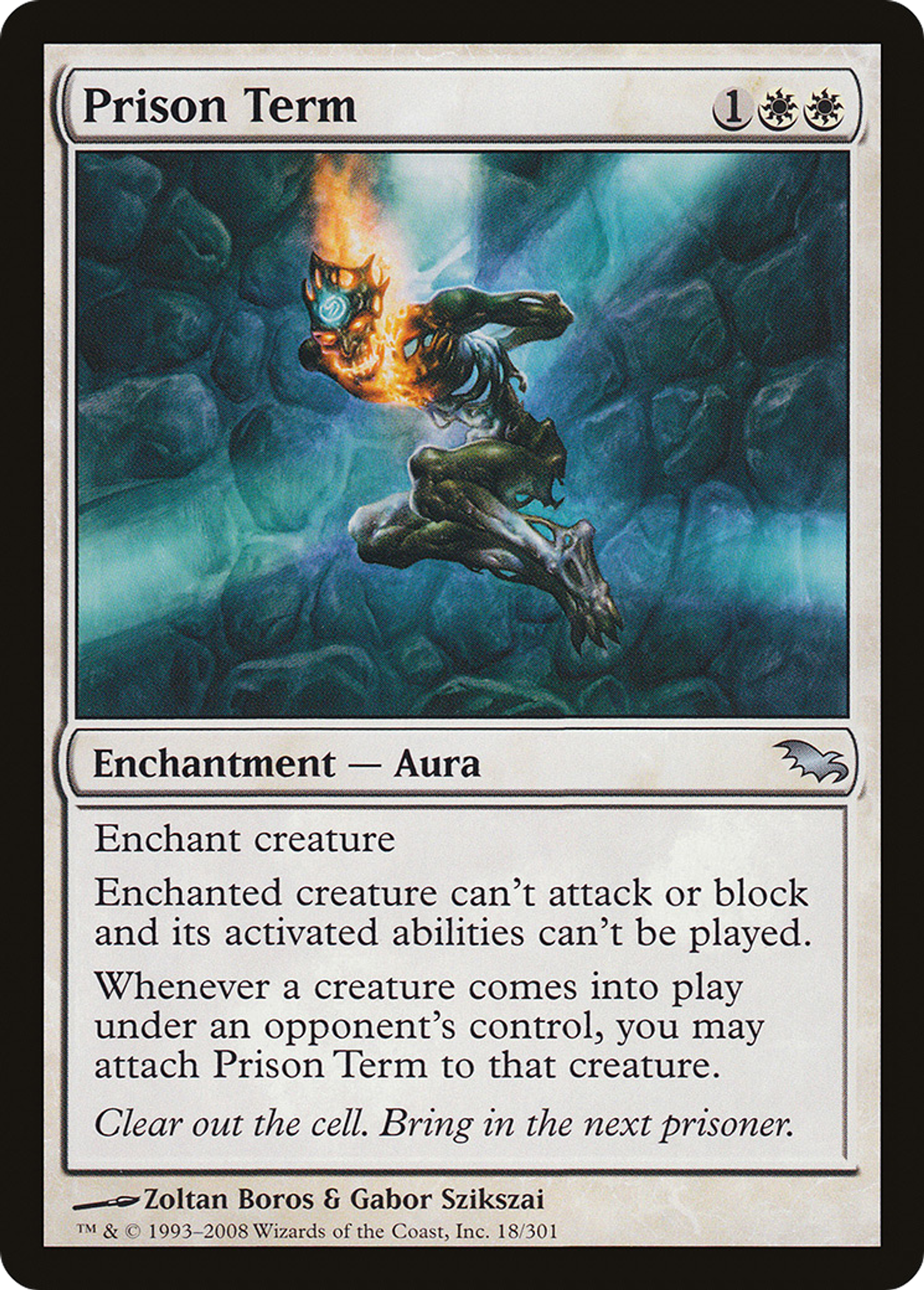 Prison Term — Shadowmoor — Magic: The Gathering