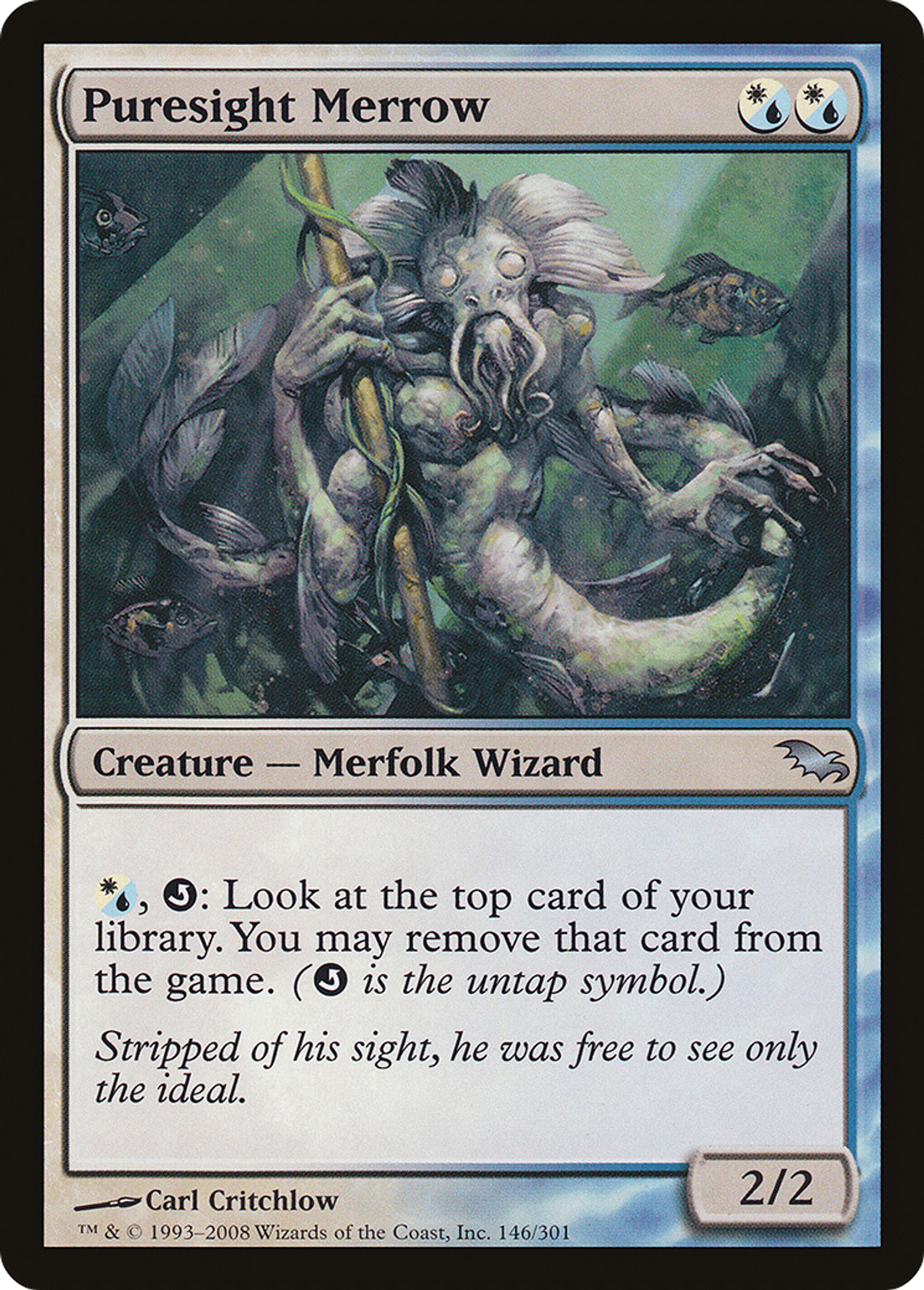 Puresight Merrow — Shadowmoor — Magic: The Gathering