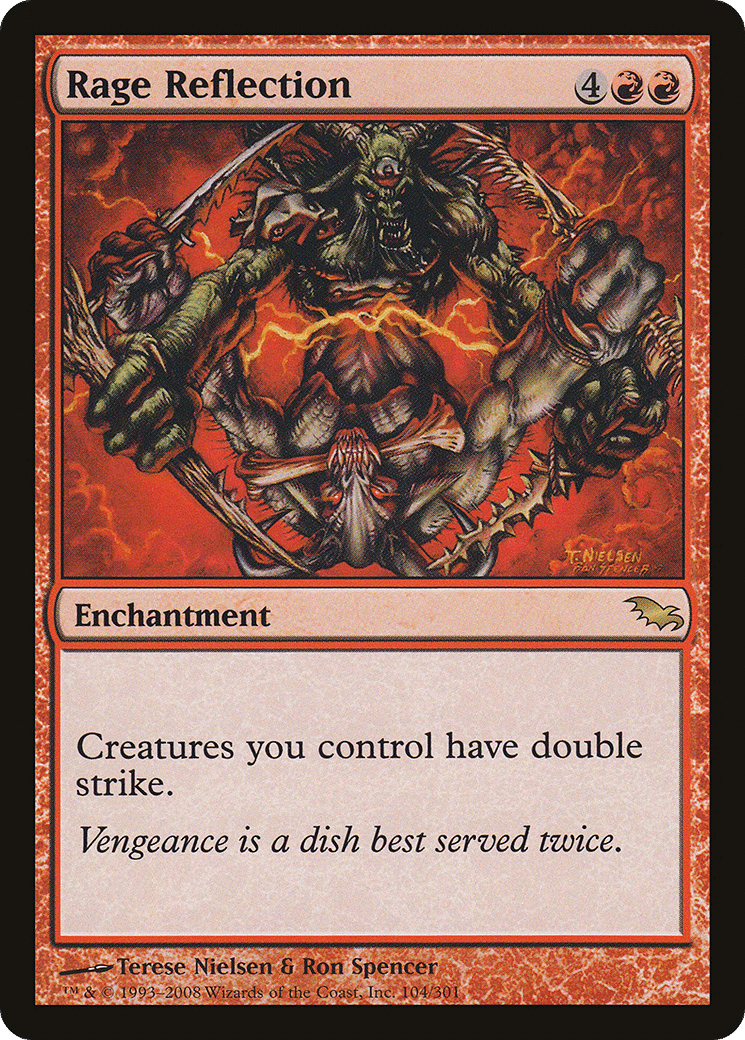 Rage Reflection — Shadowmoor — Magic: The Gathering
