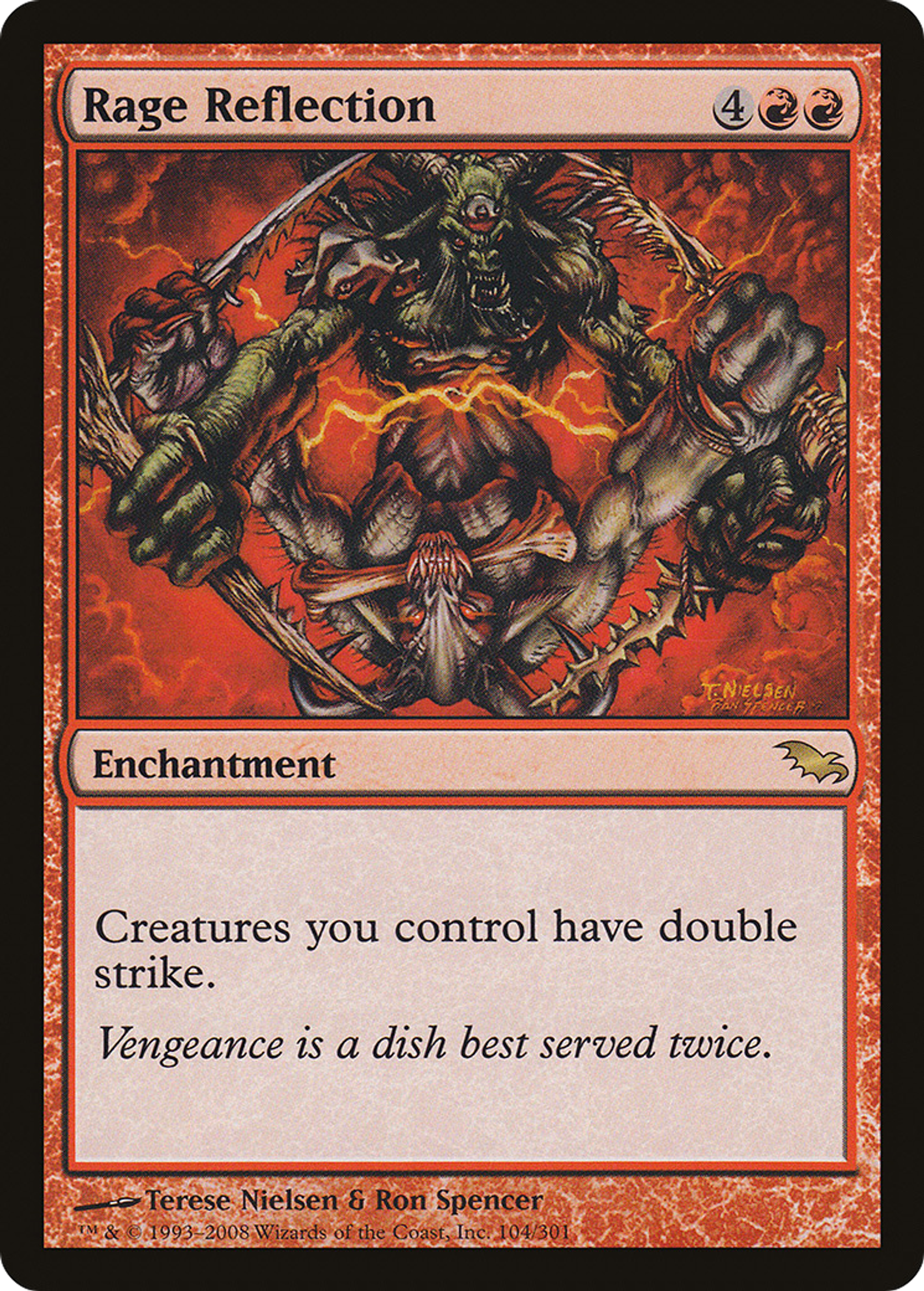 Rage Reflection — Shadowmoor — Magic: The Gathering