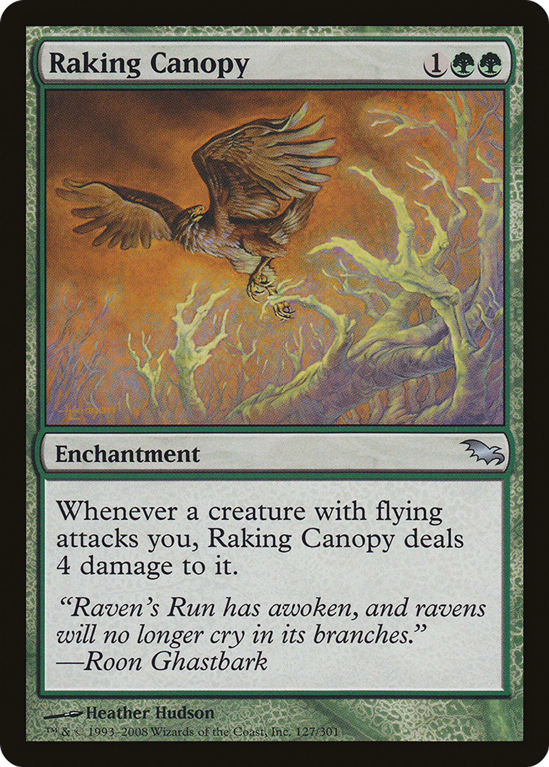 Raking Canopy — Shadowmoor — Magic: The Gathering
