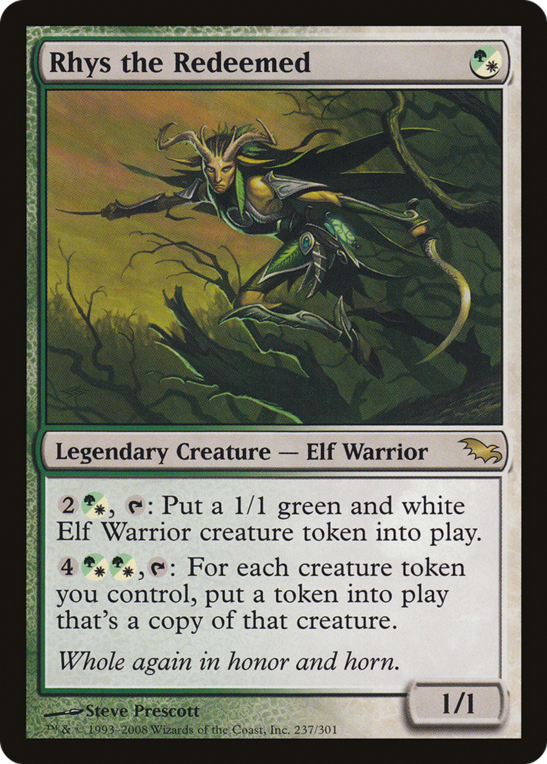 Rhys the Redeemed — Shadowmoor — Magic: The Gathering