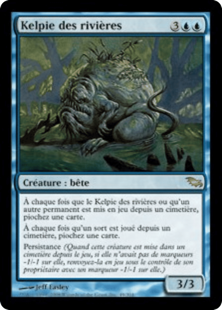 Kelpie des rivières — Shadowmoor — Magic: The Gathering