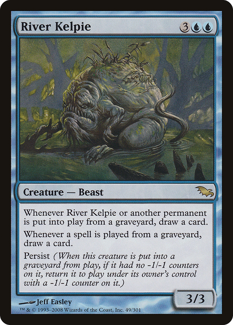 River Kelpie — Shadowmoor — Magic: The Gathering