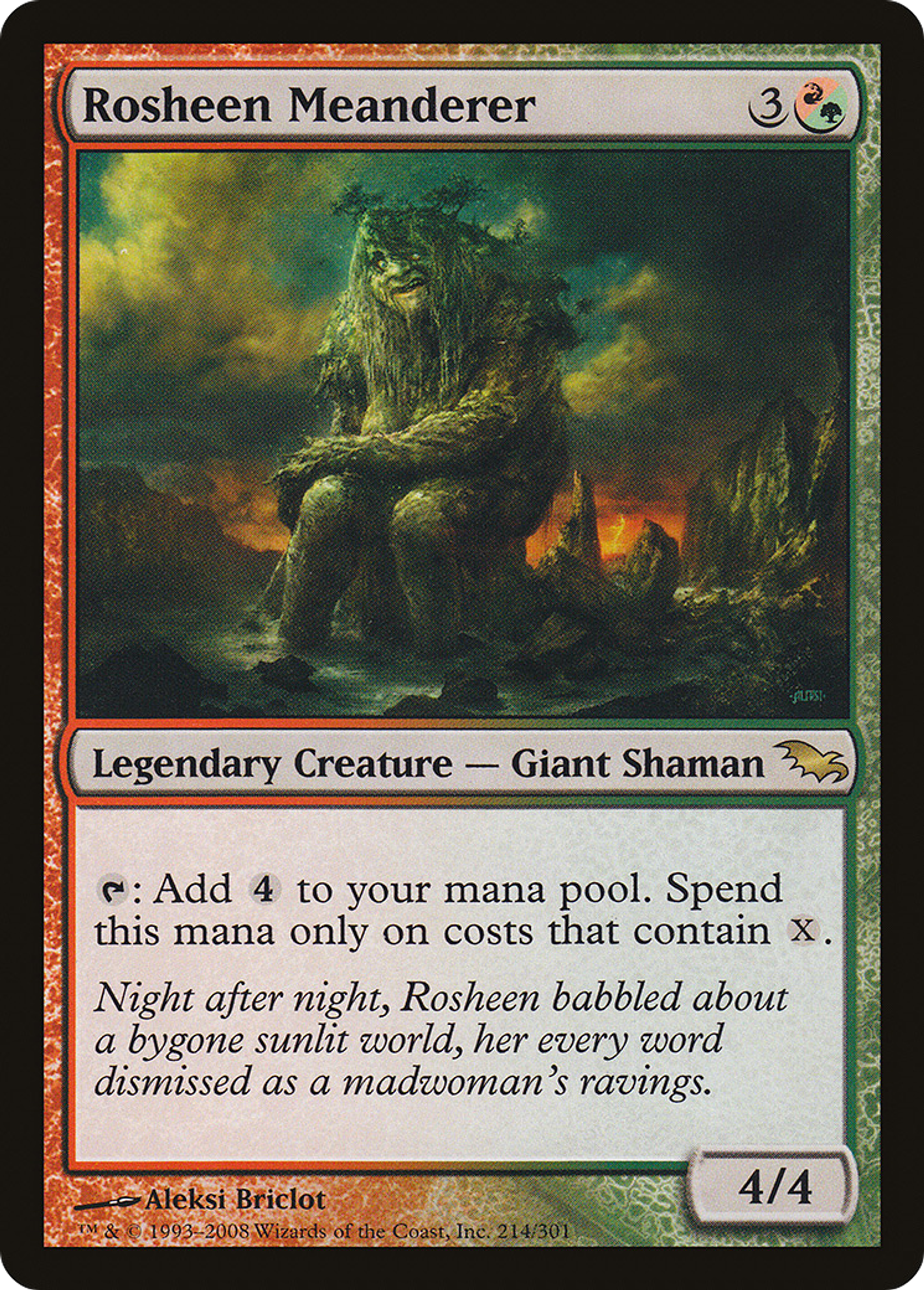 Rosheen Meanderer — Shadowmoor — Magic: The Gathering