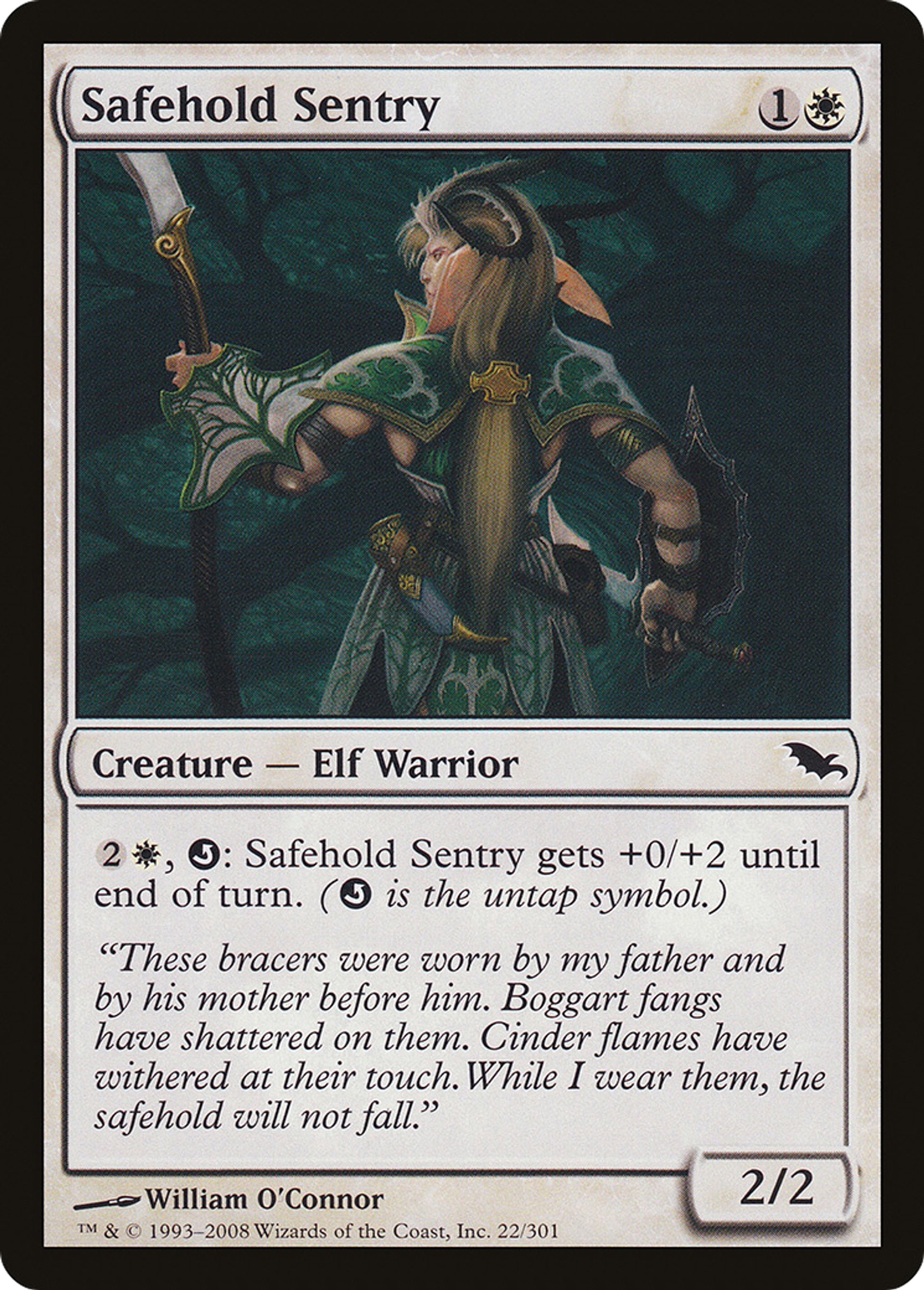 Safehold Sentry — Shadowmoor — Magic: The Gathering