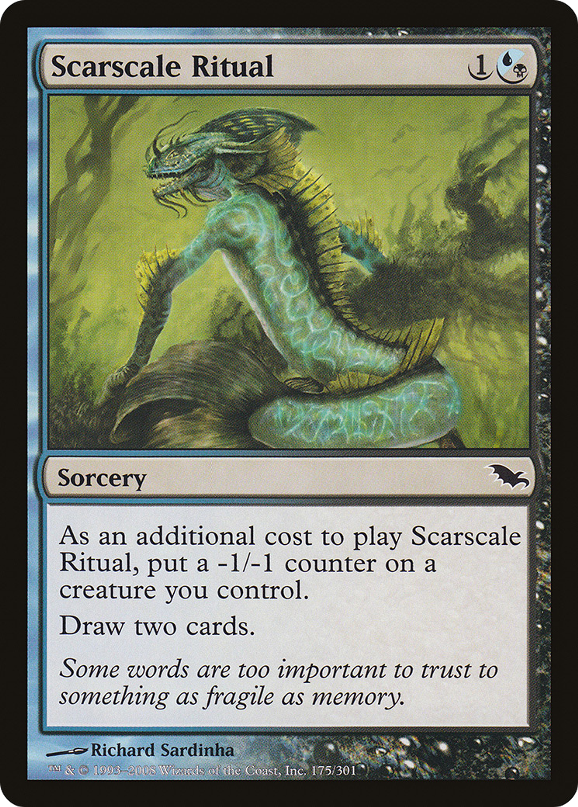 Scarscale Ritual — Shadowmoor — Magic: The Gathering
