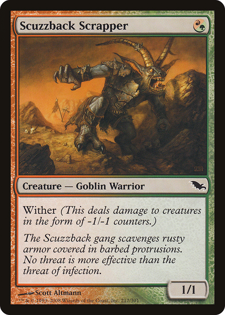 Scuzzback Scrapper — Shadowmoor — Magic: The Gathering