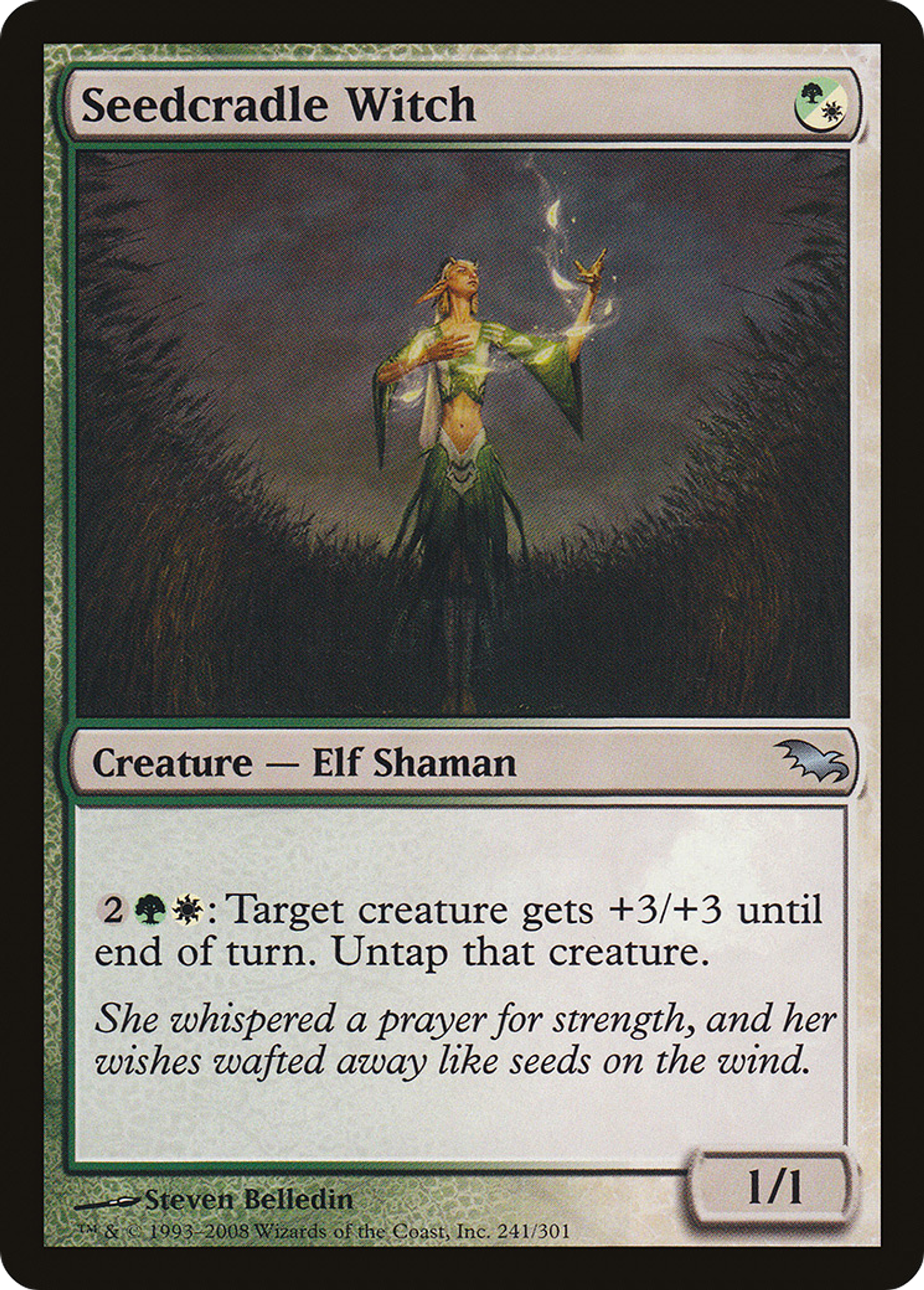 Seedcradle Witch — Shadowmoor — Magic: The Gathering