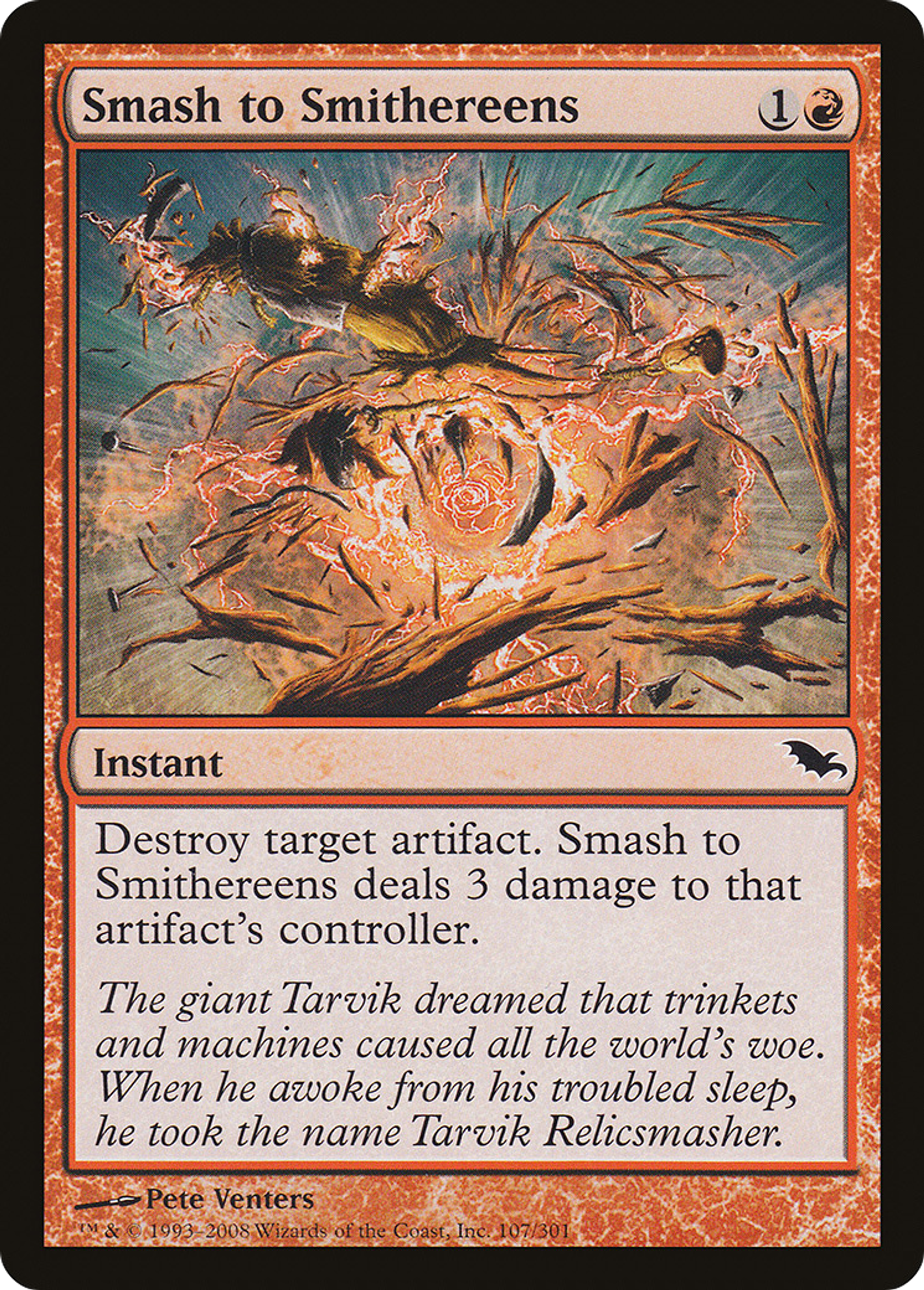 Smash to Smithereens — Shadowmoor — Magic: The Gathering