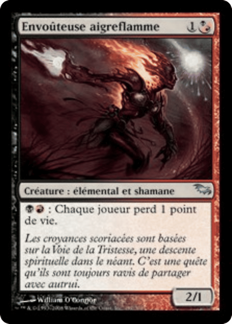 Envoûteuse aigreflamme — Shadowmoor — Magic: The Gathering