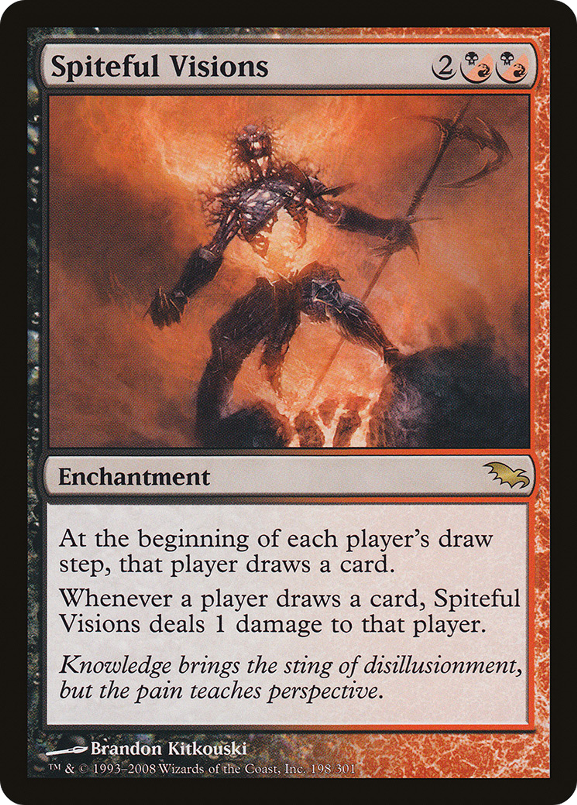 Spiteful Visions — Shadowmoor — Magic: The Gathering