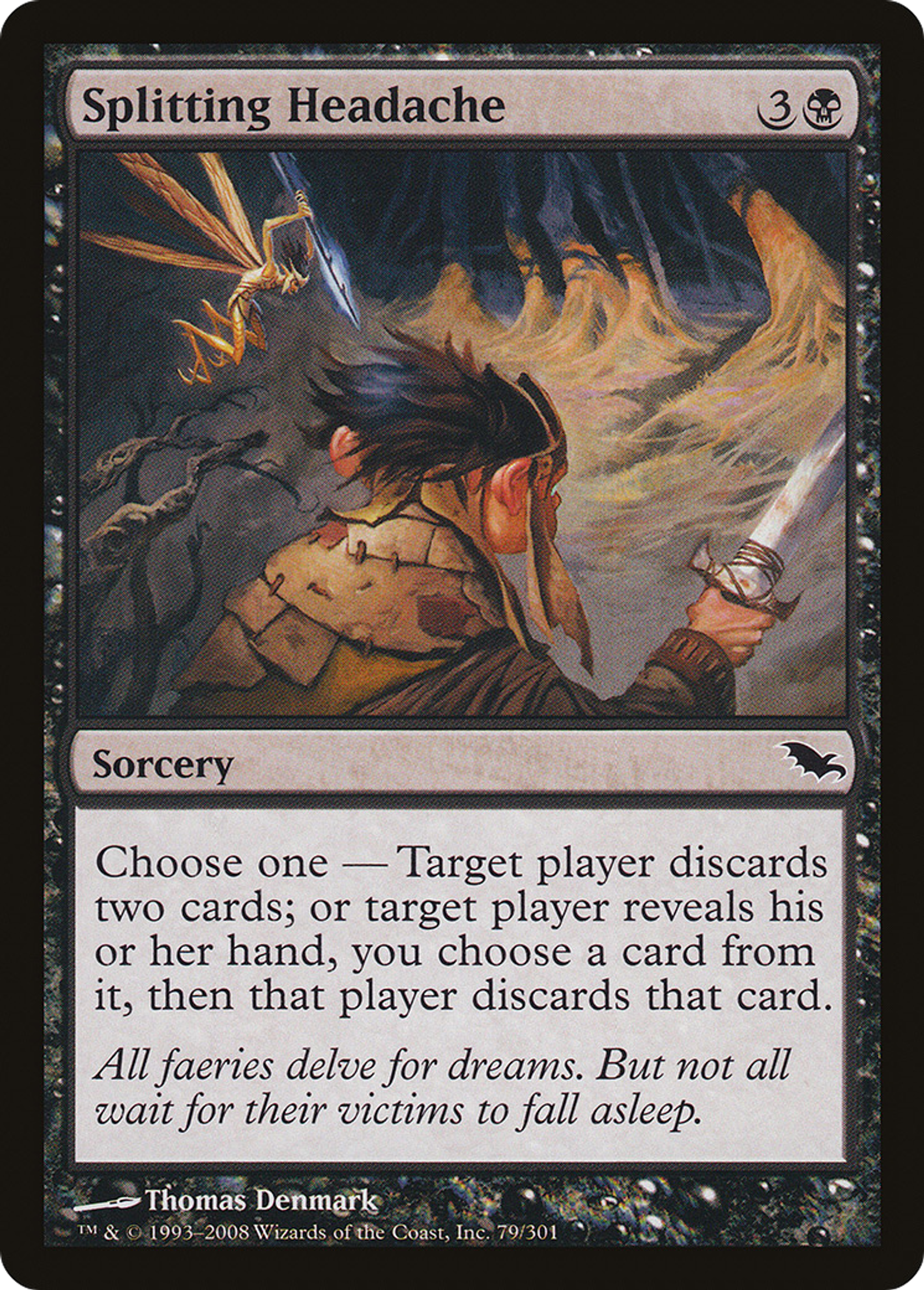 Splitting Headache — Shadowmoor — Magic: The Gathering