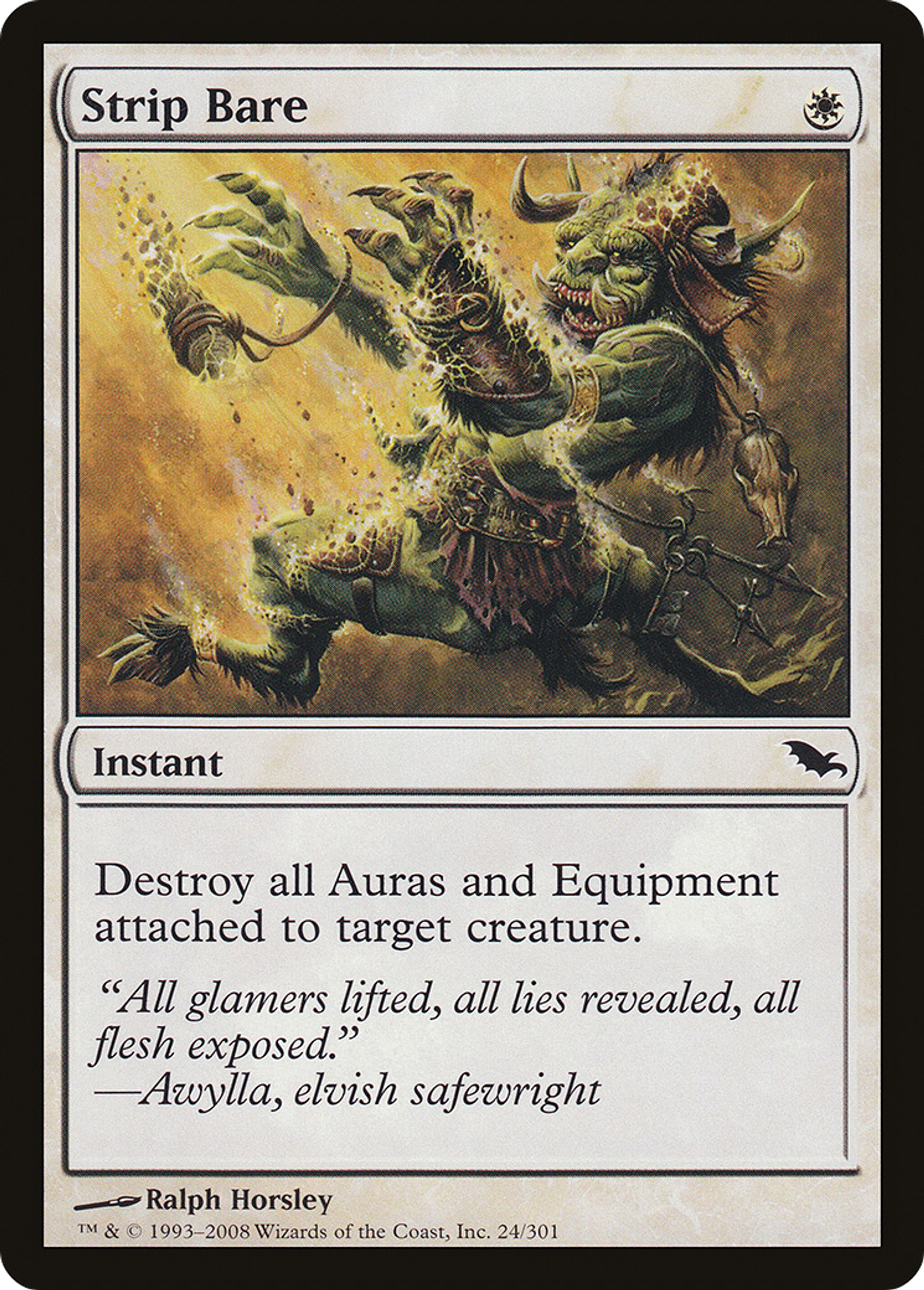 Strip Bare — Shadowmoor — Magic: The Gathering