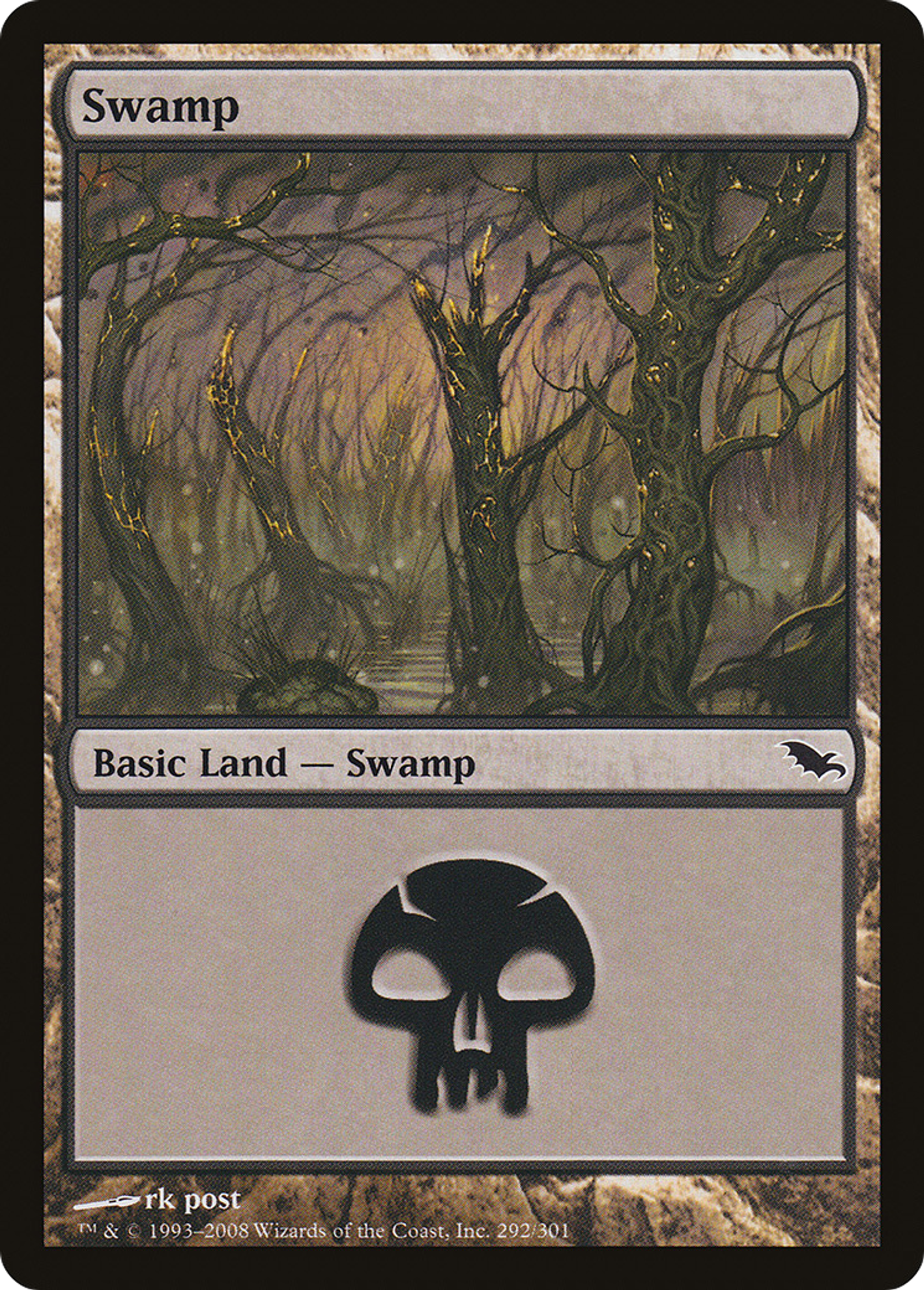 Swamp — Shadowmoor — Magic: The Gathering