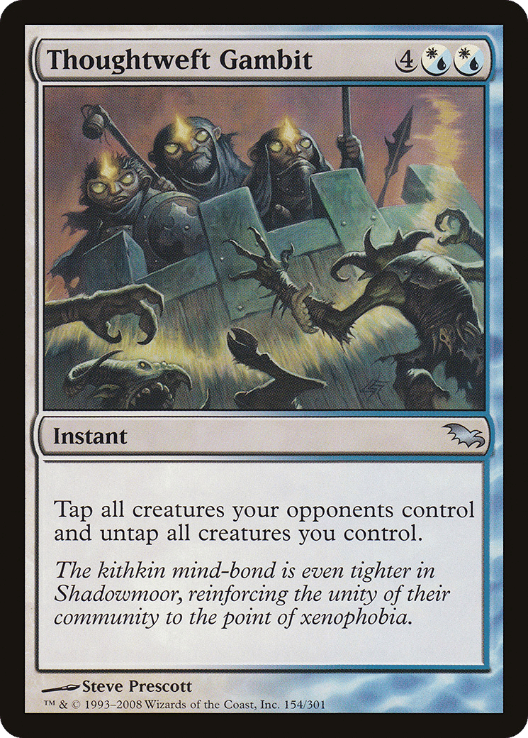 Thoughtweft Gambit — Shadowmoor — Magic: The Gathering