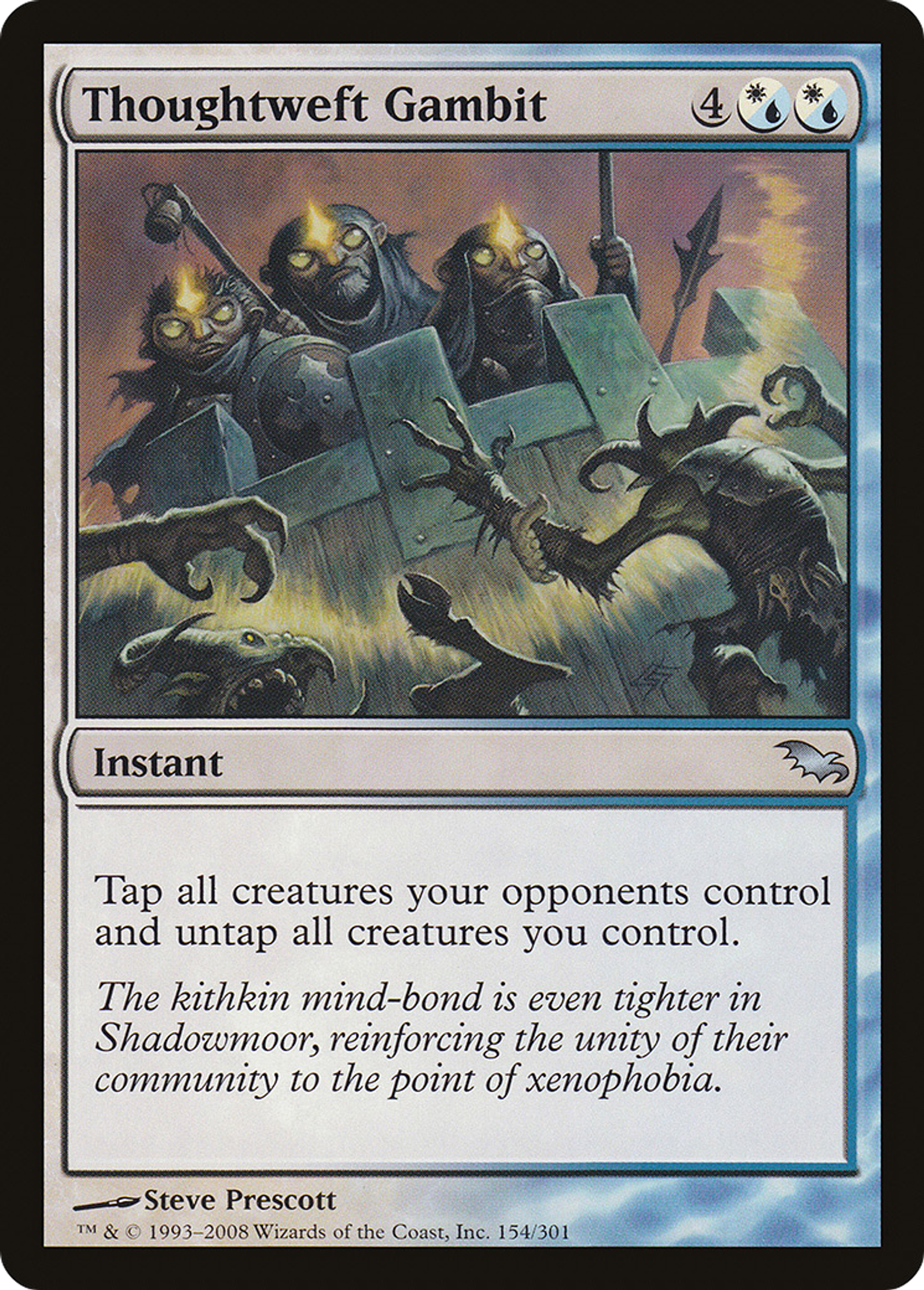 Thoughtweft Gambit — Shadowmoor — Magic: The Gathering