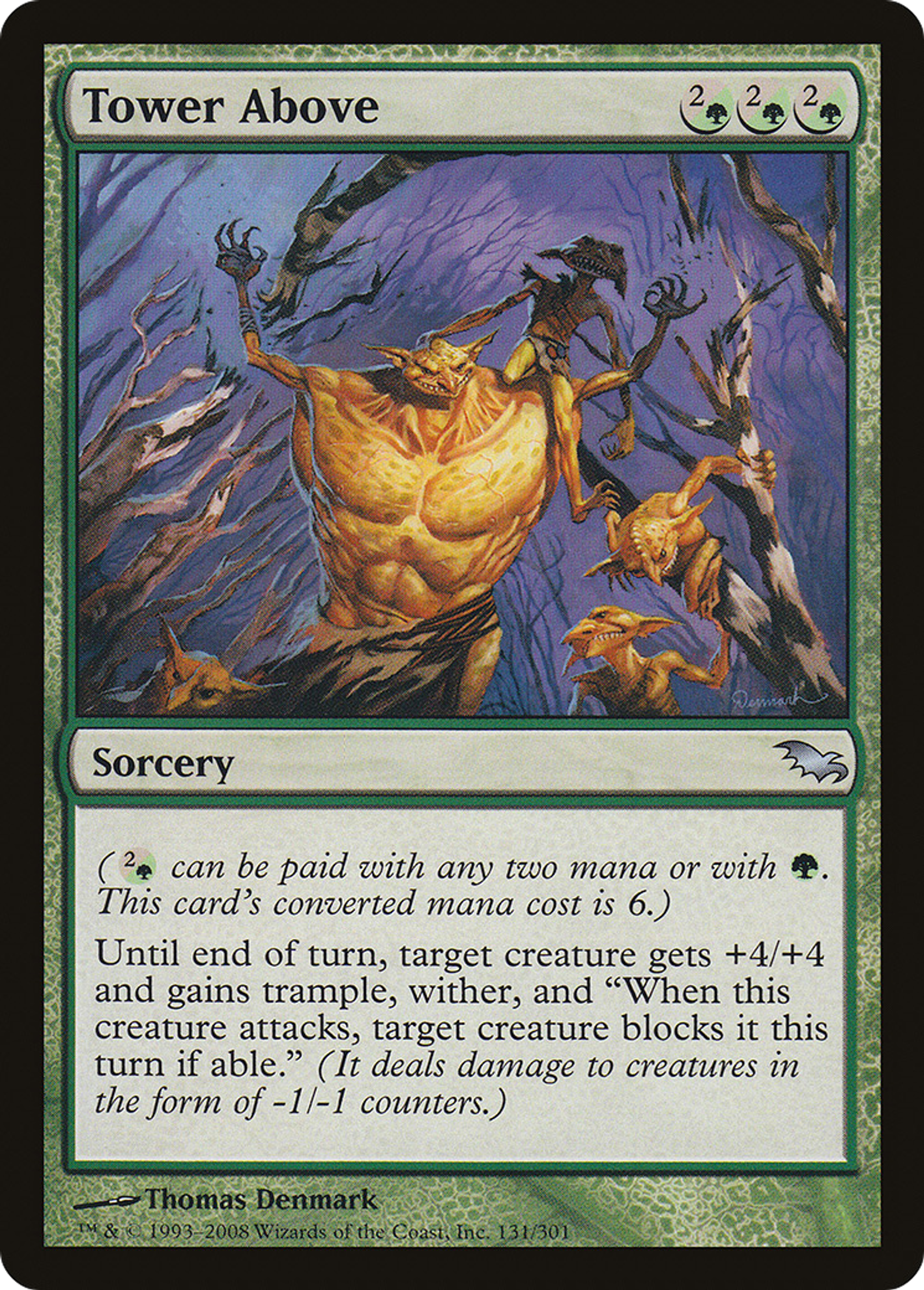 Tower Above — Shadowmoor — Magic: The Gathering