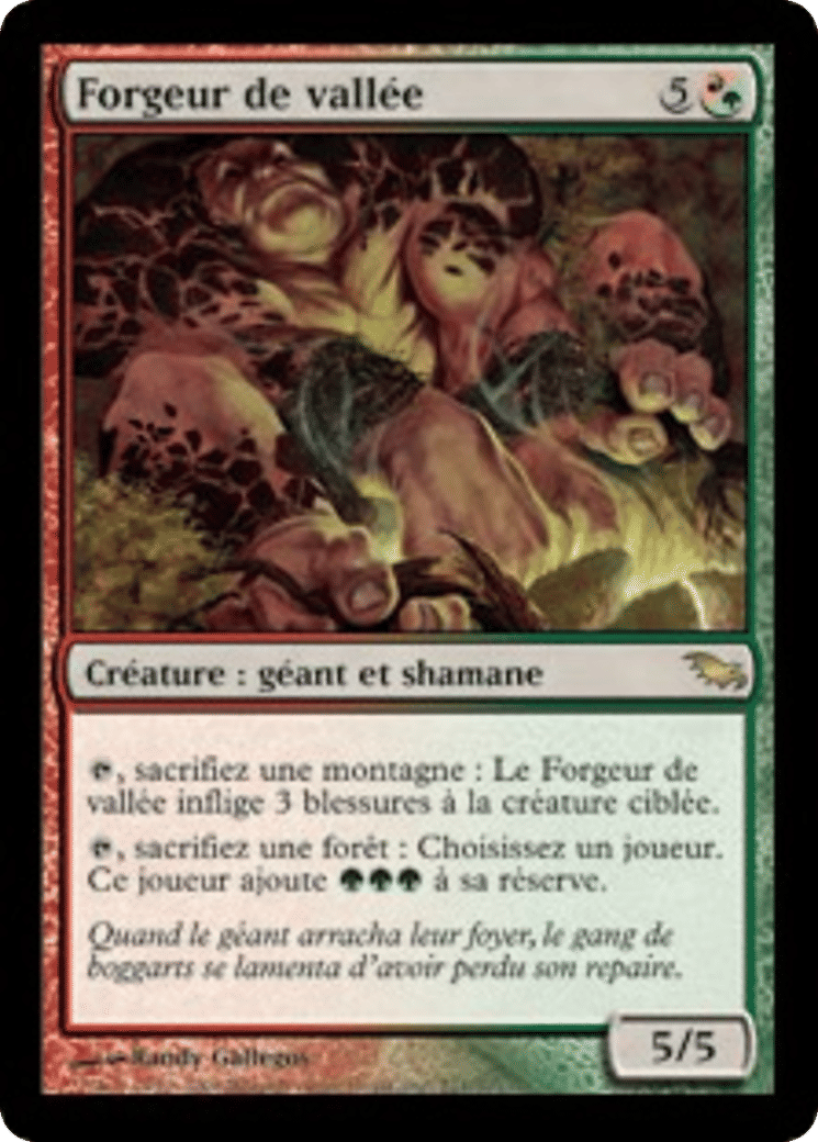 Forgeur de vallée — Shadowmoor — Magic: The Gathering