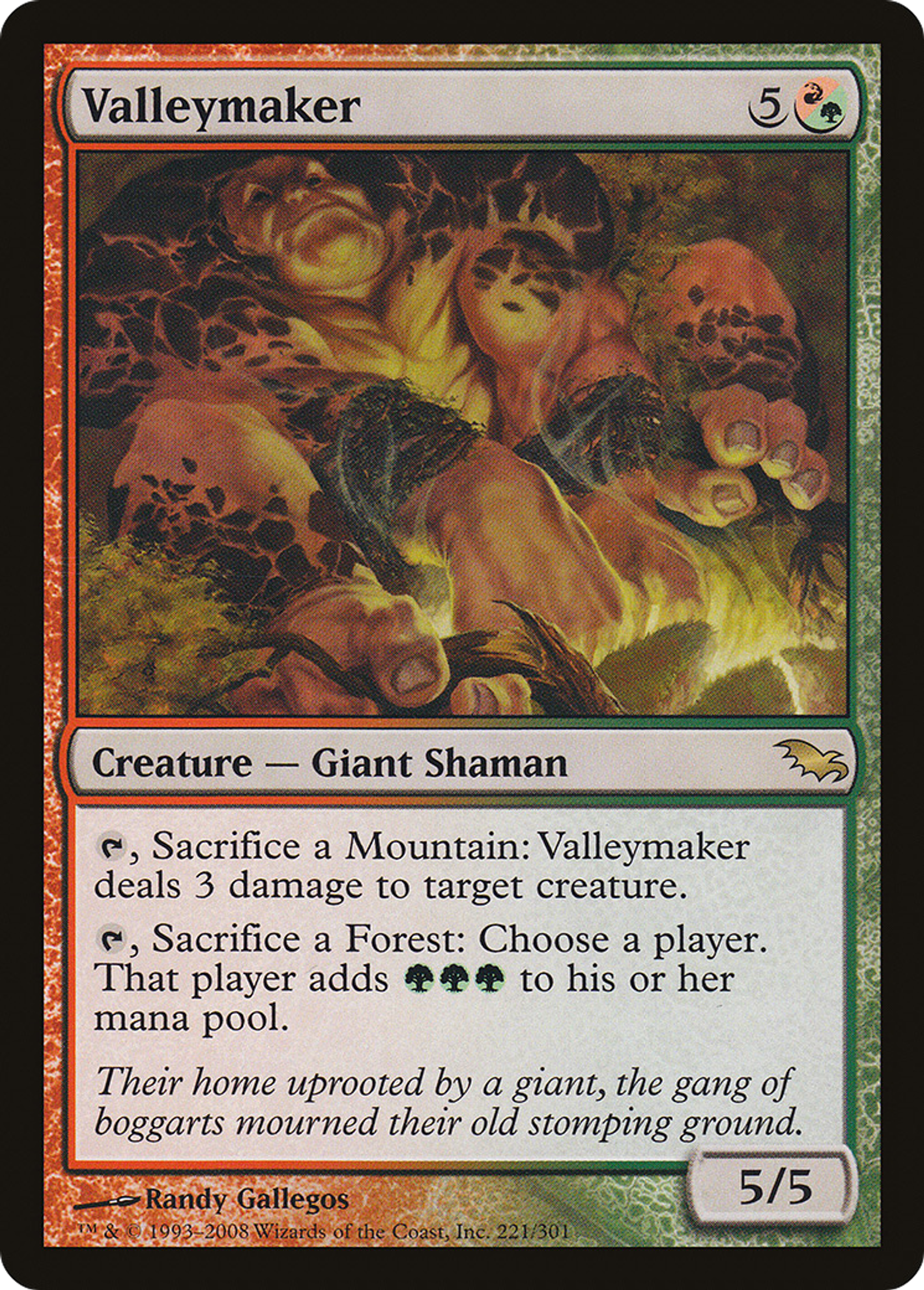 Valleymaker — Shadowmoor — Magic: The Gathering