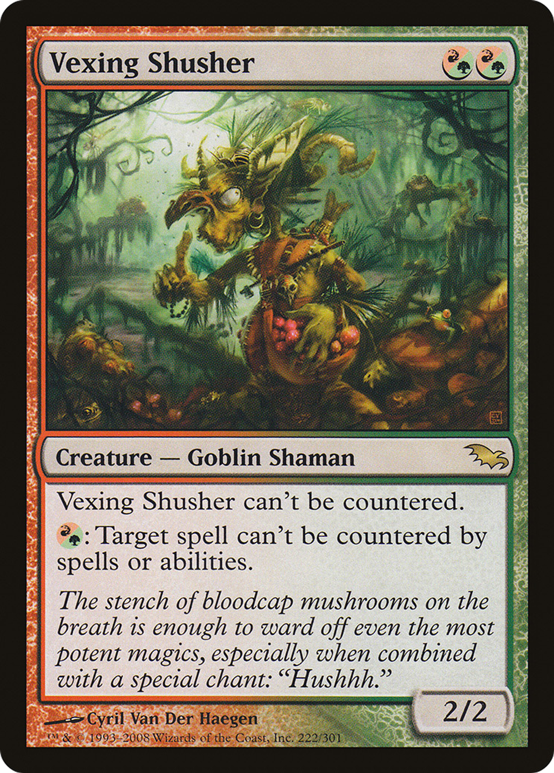 Vexing Shusher — Shadowmoor — Magic: The Gathering