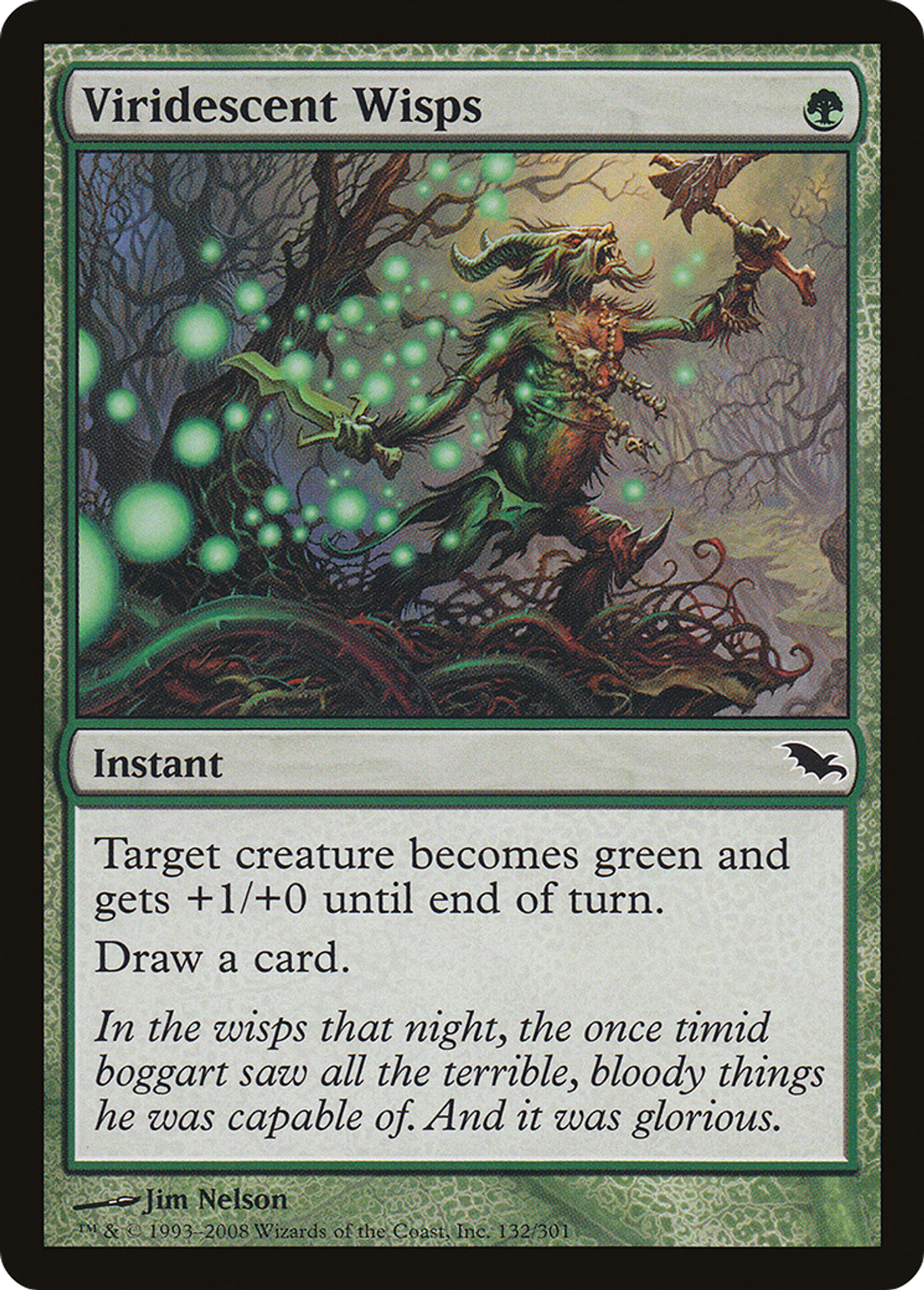 Viridescent Wisps — Shadowmoor — Magic: The Gathering