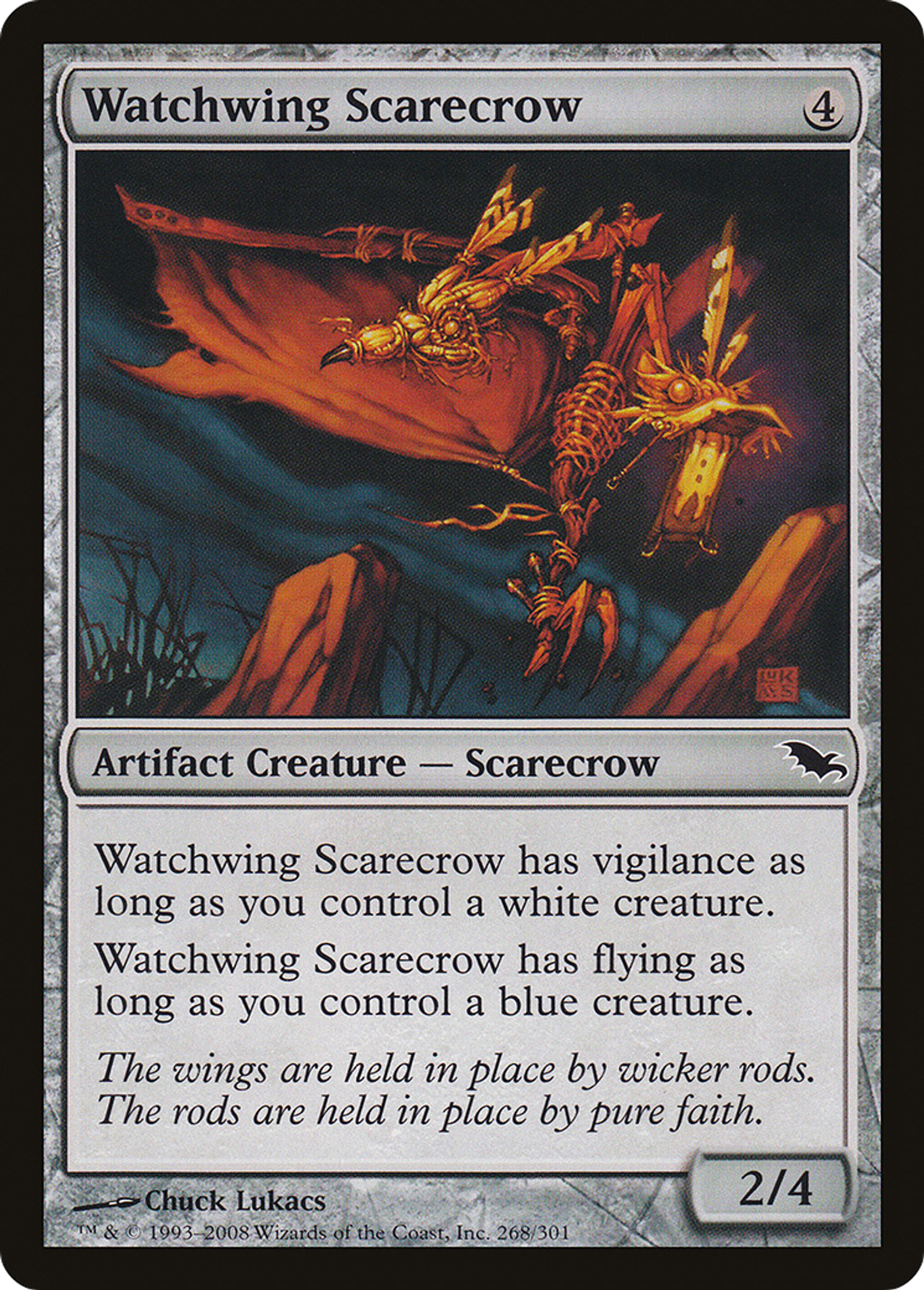 Watchwing Scarecrow — Shadowmoor — Magic: The Gathering