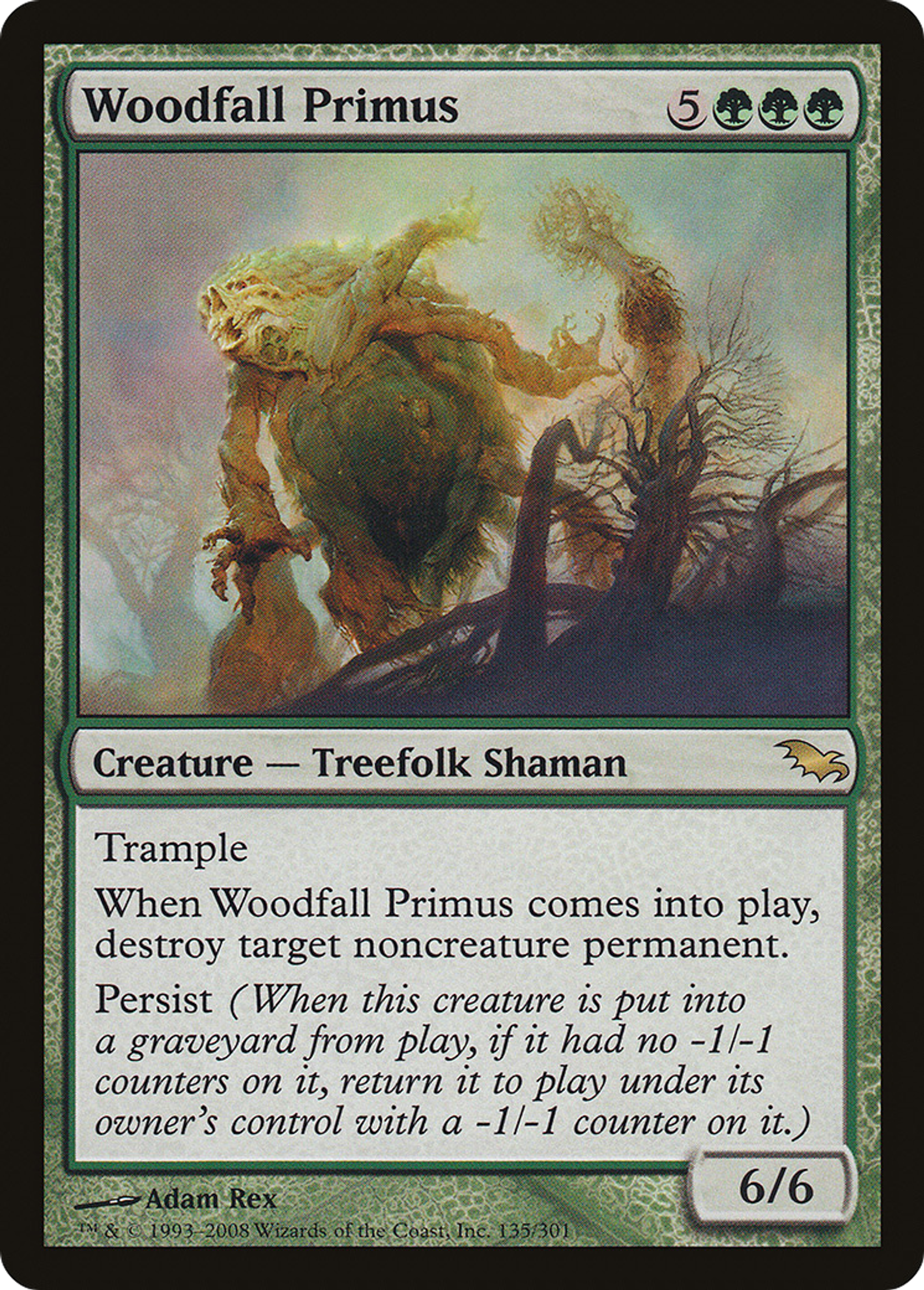 Woodfall Primus — Shadowmoor — Magic: The Gathering