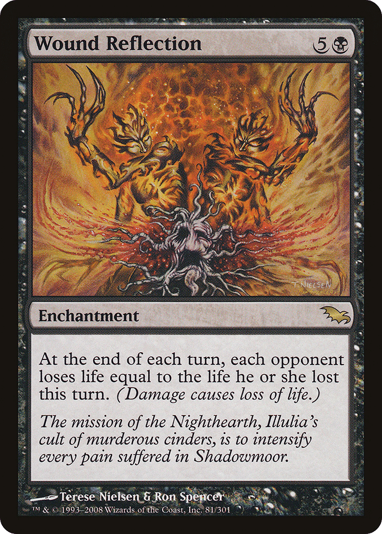 Wound Reflection — Shadowmoor — Magic: The Gathering