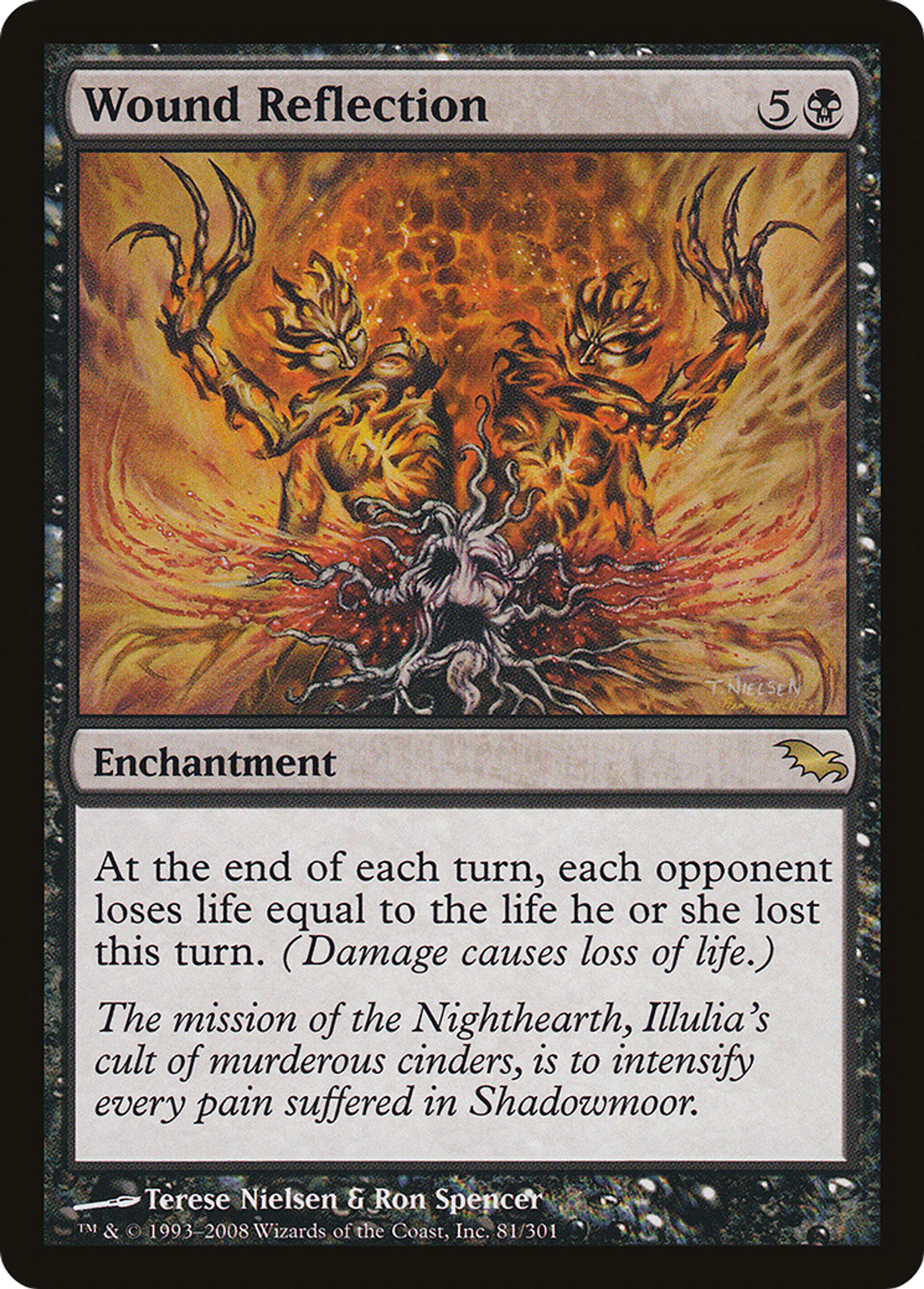 Wound Reflection — Shadowmoor — Magic: The Gathering