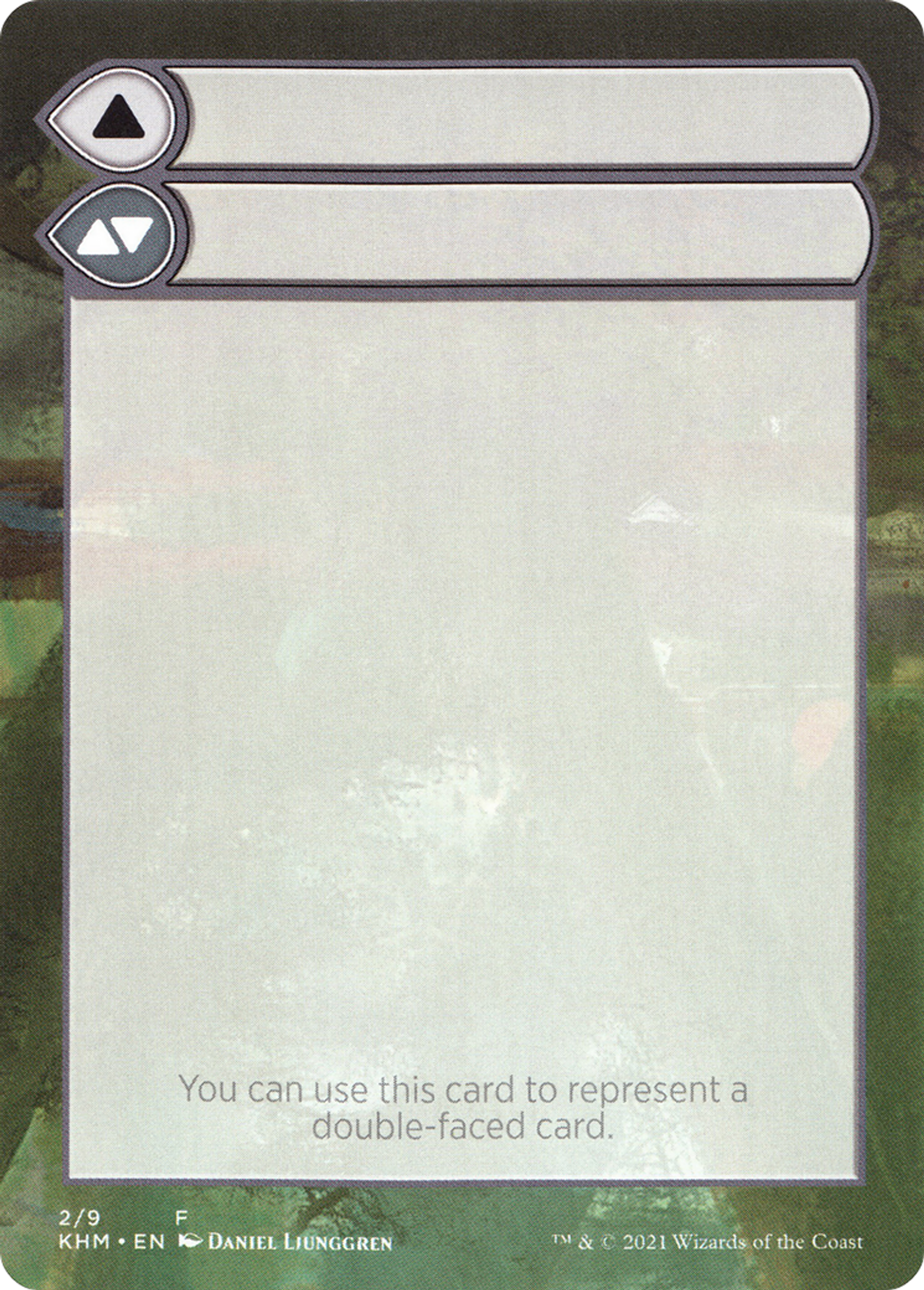 Double-Faced Substitute Card — Kaldheim Substitute Cards — Magic: The Gathering