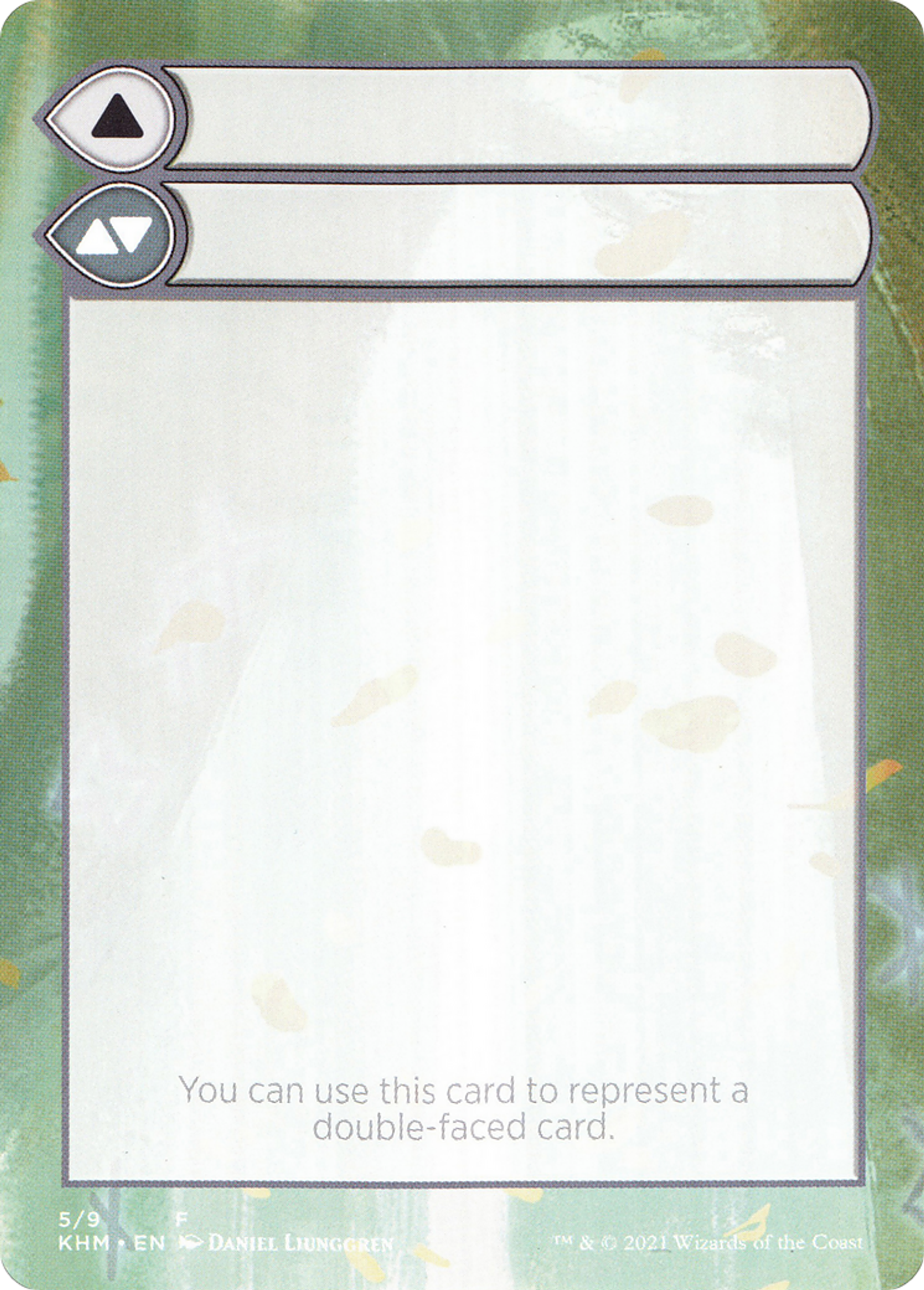 Double-Faced Substitute Card — Kaldheim Substitute Cards — Magic: The Gathering