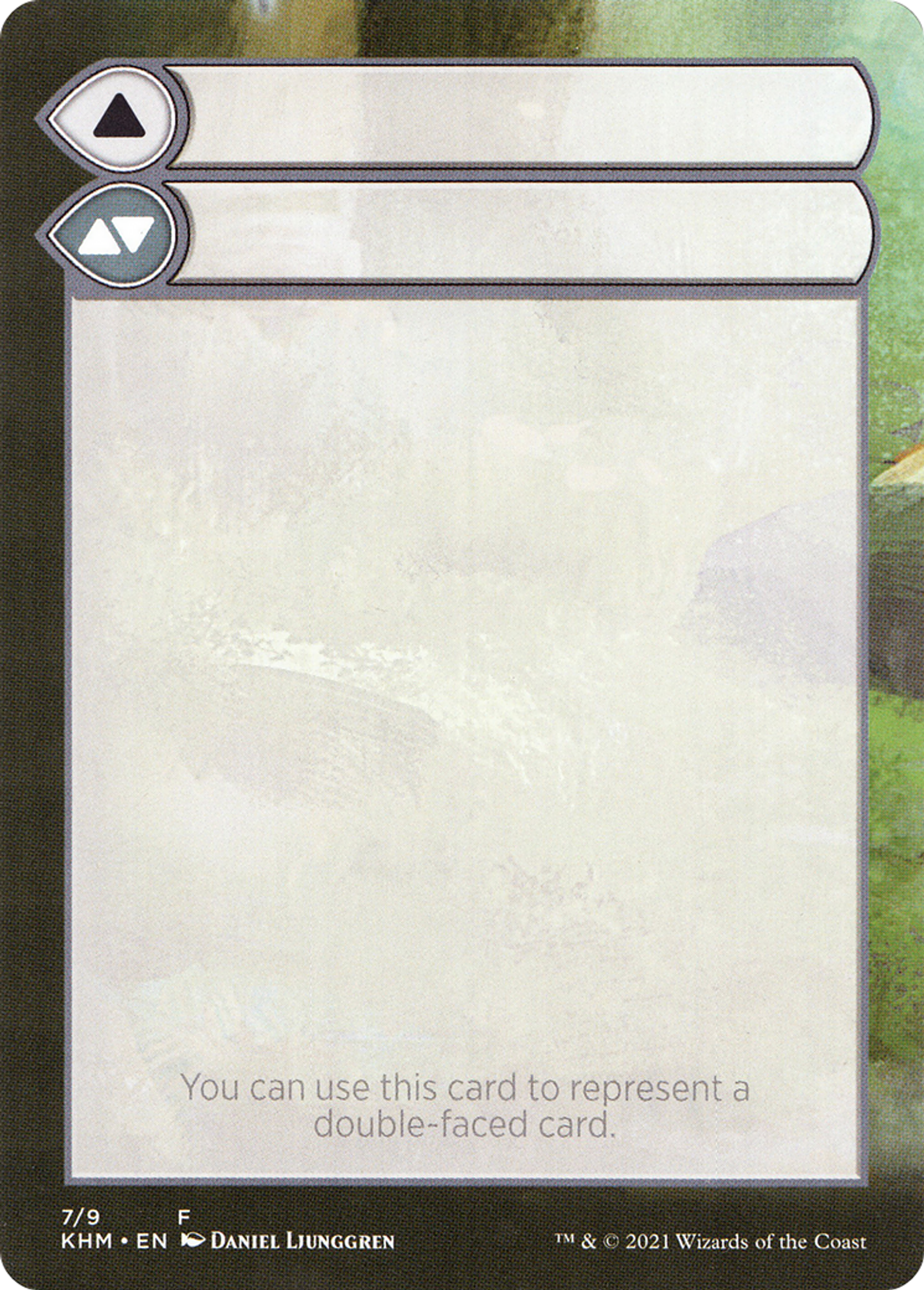Double-Faced Substitute Card — Kaldheim Substitute Cards — Magic: The Gathering
