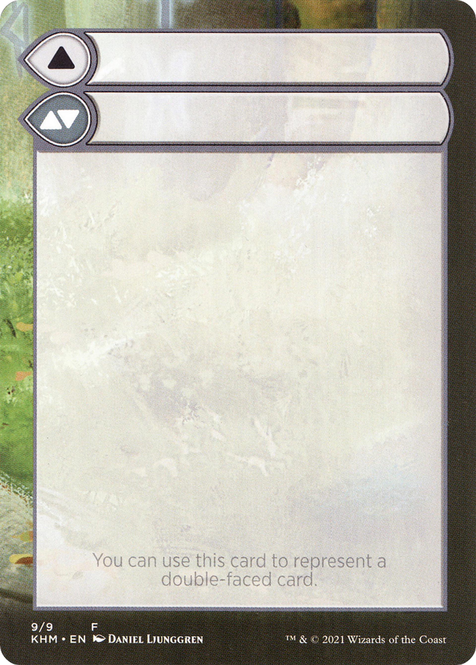 Double-Faced Substitute Card — Kaldheim Substitute Cards — Magic: The Gathering