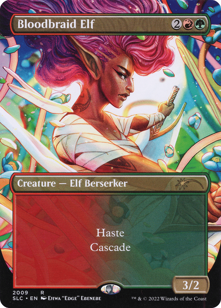 Bloodbraid Elf — Secret Lair Countdown — Magic: The Gathering