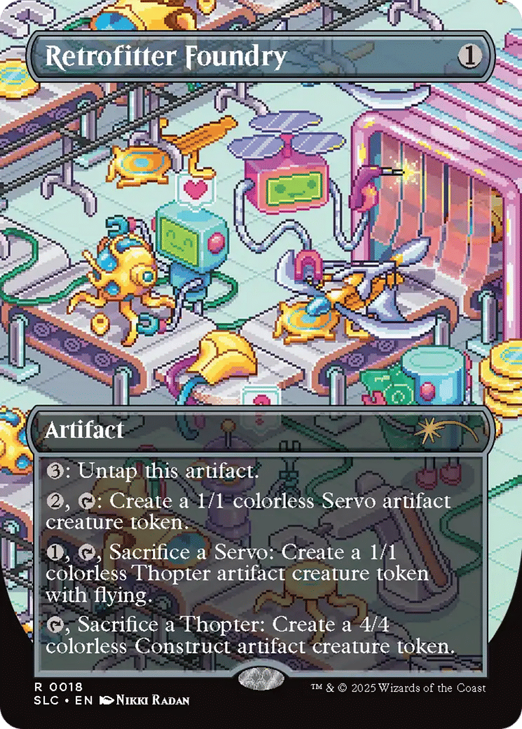 Retrofitter Foundry — Secret Lair Countdown — Magic: The Gathering