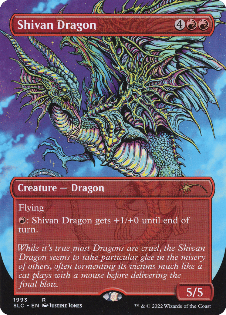Dragon shivân — Secret Lair Countdown — Magic: The Gathering