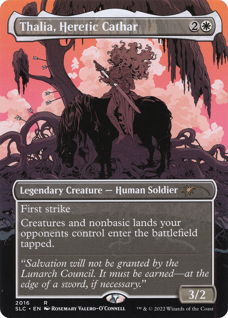Thalia, Heretic Cathar — Secret Lair Countdown — Magic: The Gathering