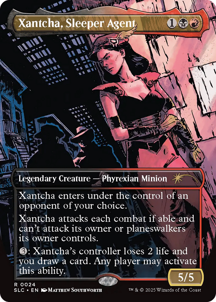 Xantcha, Sleeper Agent — Secret Lair Countdown — Magic: The Gathering